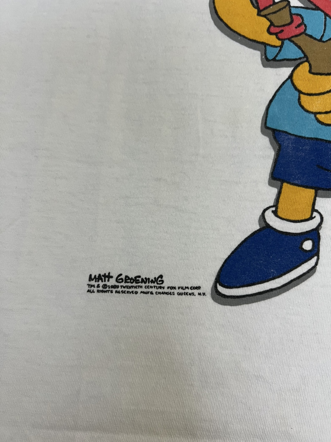 1989 The Simpsons Underachiever Shirt - photo 4