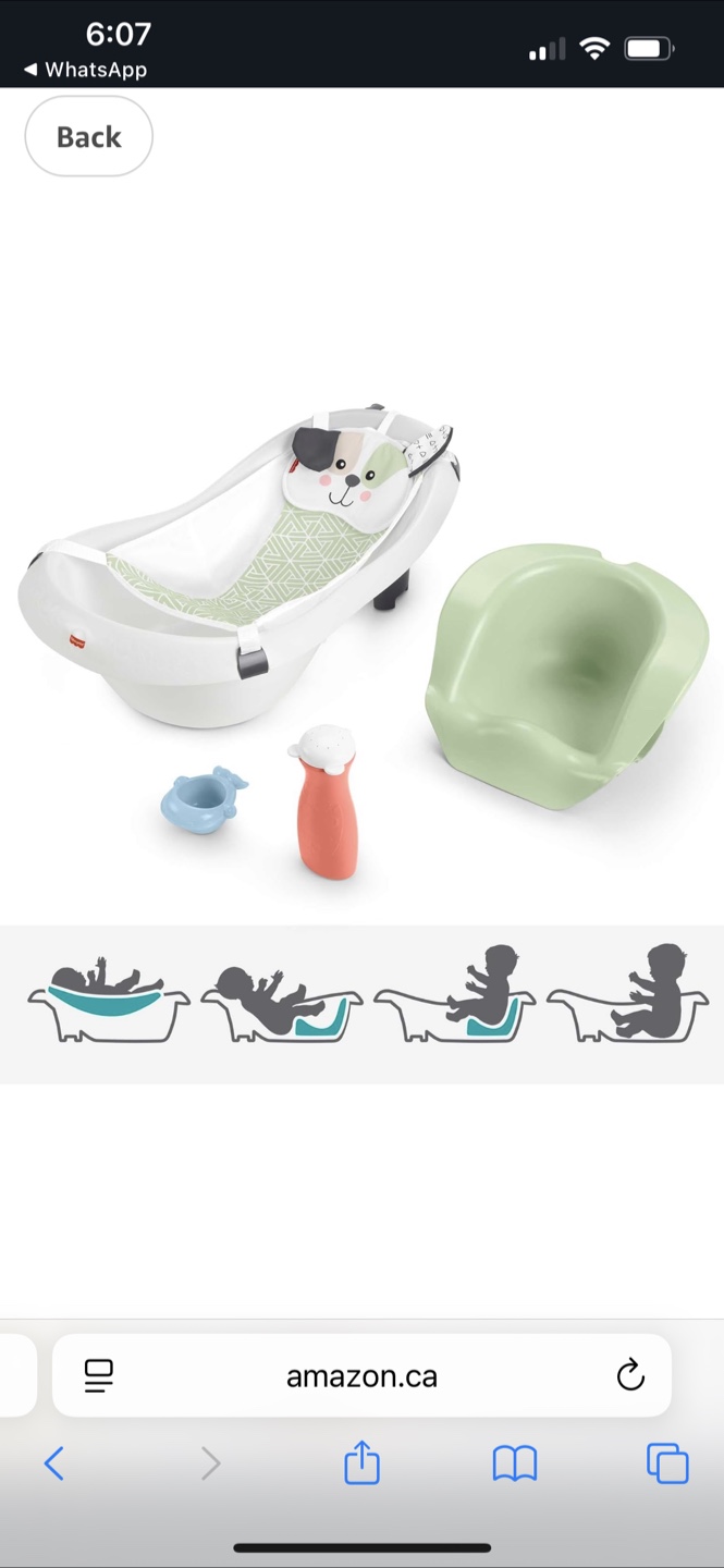 Fisher-Price 4-in-1 Sling 'n Seat Bathtub