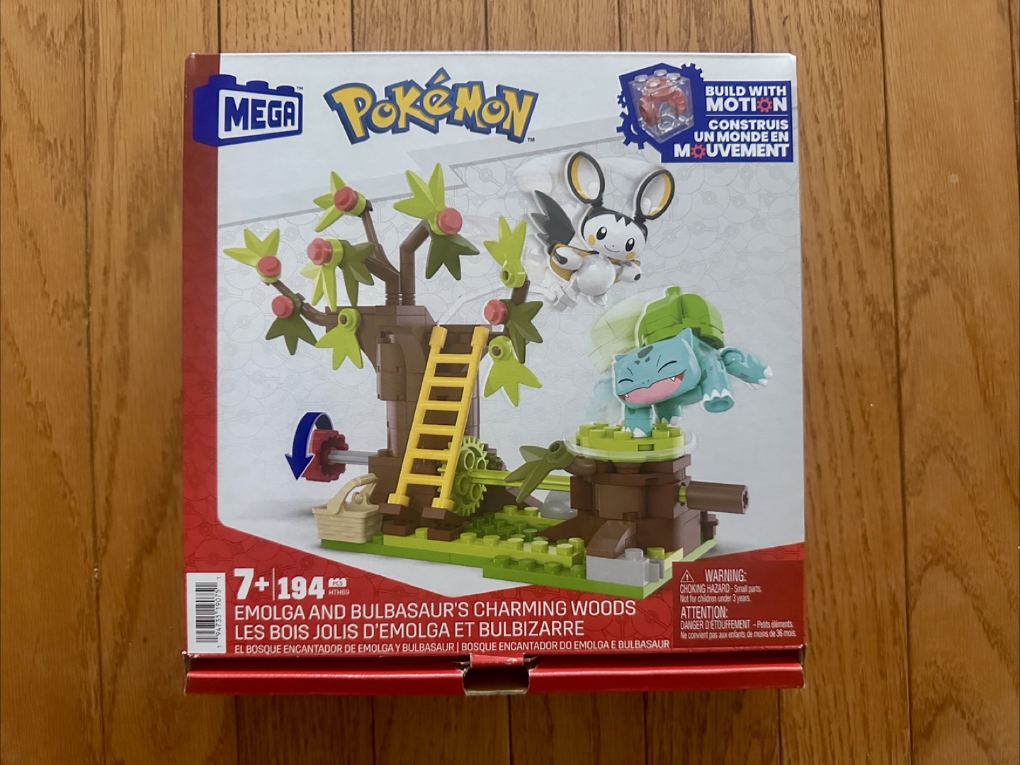 Mega Pokémon Emolga & Bulbasaur's Charming Woods