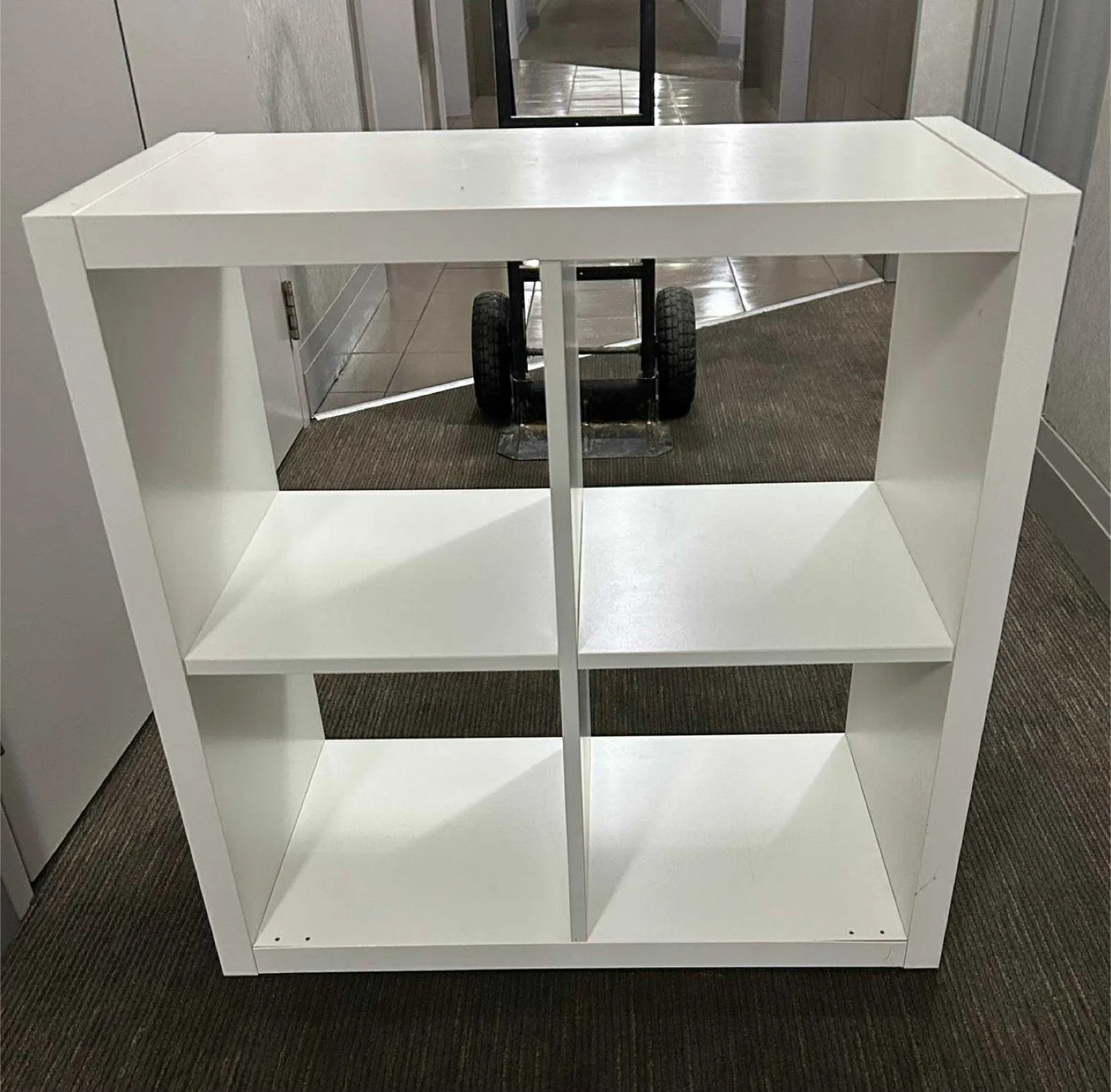 IKEA Kallax White 4-Cube Shelf Unit