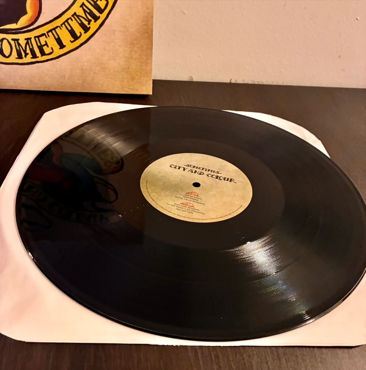 City and Colour Vinyl Records - Sometimes & If I Should Go image indicator(4)