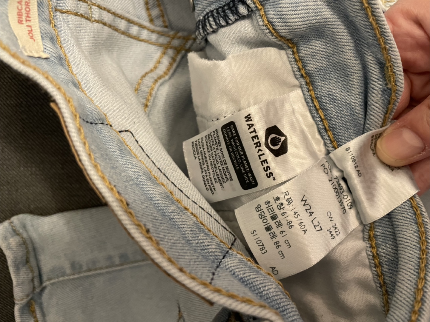 Levi's Ribcage Straight Ankle Jeans - Size 24 - photo 5