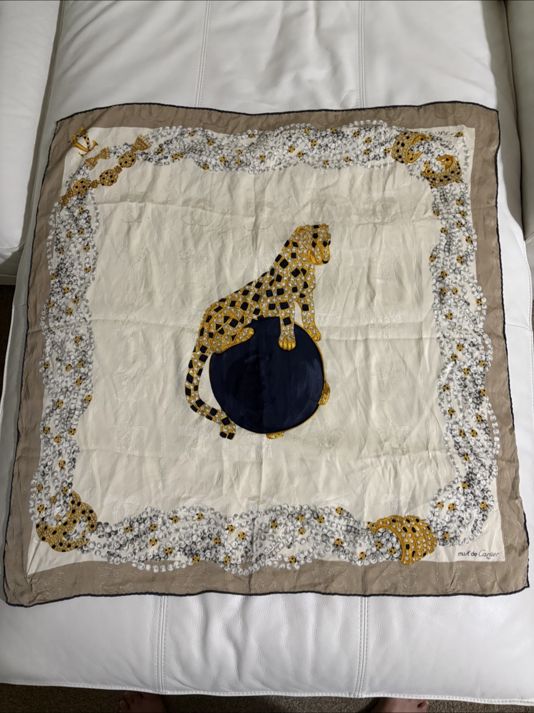 Must de Cartier Silk Scarf