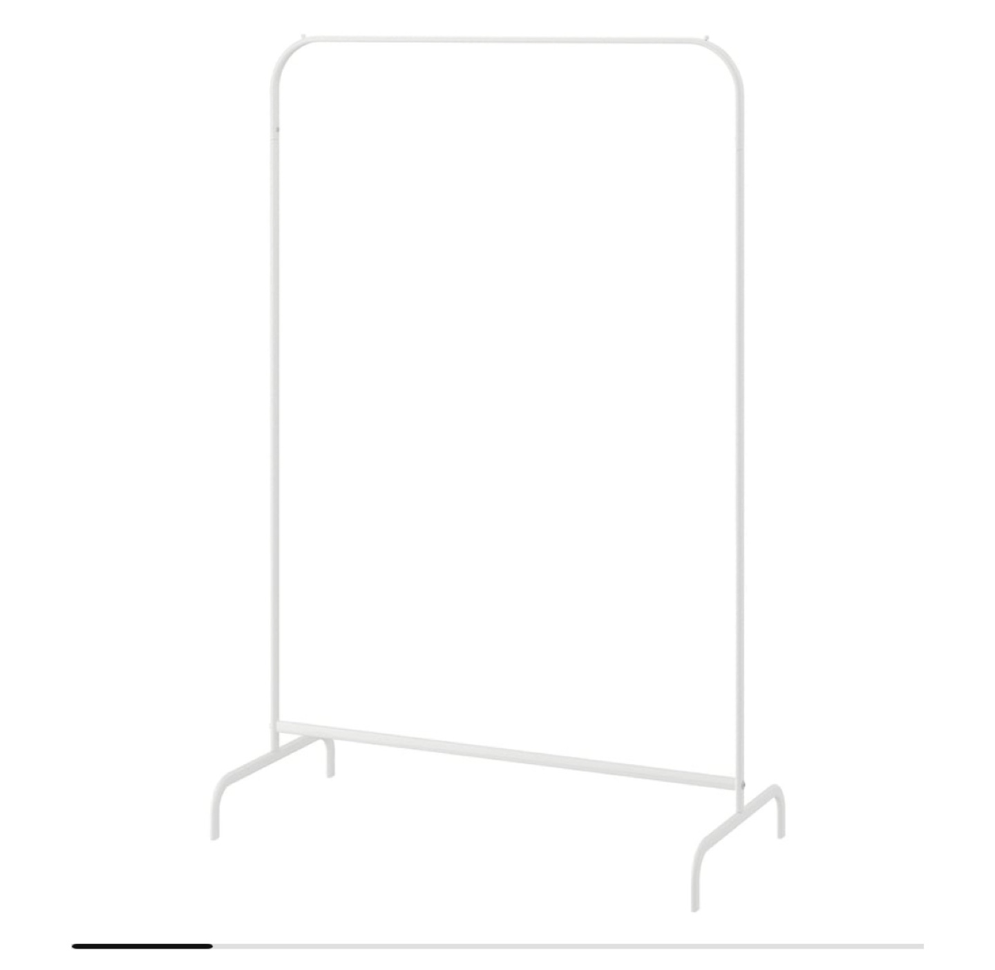 Ikea Clothes Rack - White