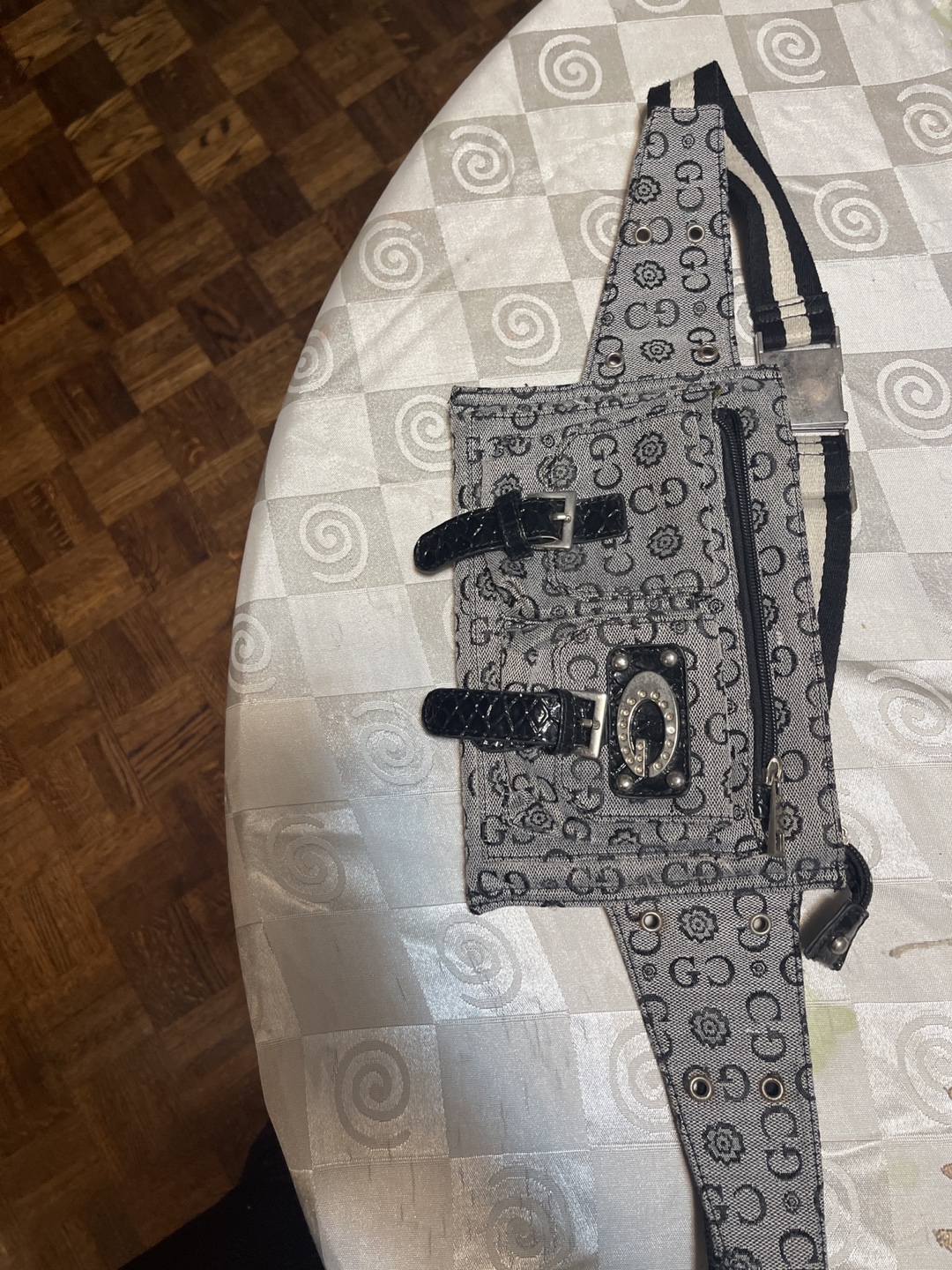 Guess Patterned Sling Bag