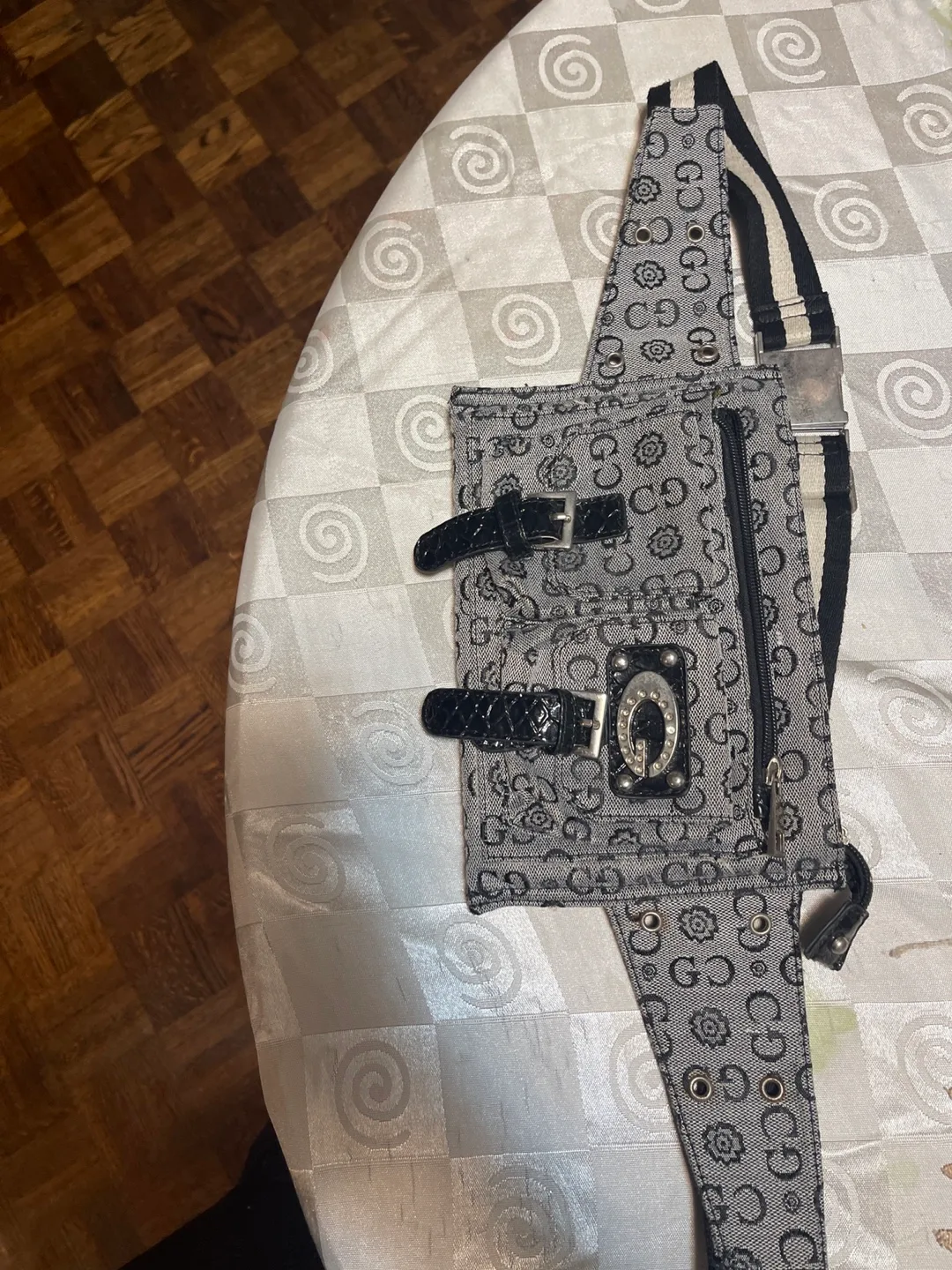 Guess Patterned Sling Bag thumbnail