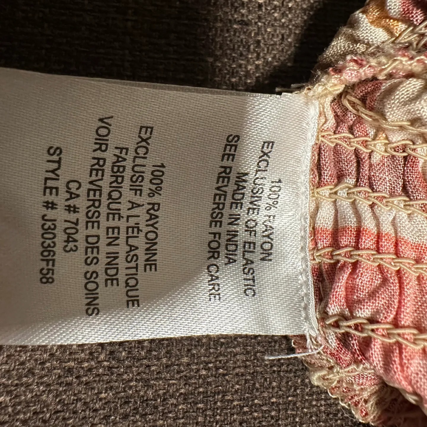 Patrons of Peace Smocked Tank Top - L/G image indicator(6)