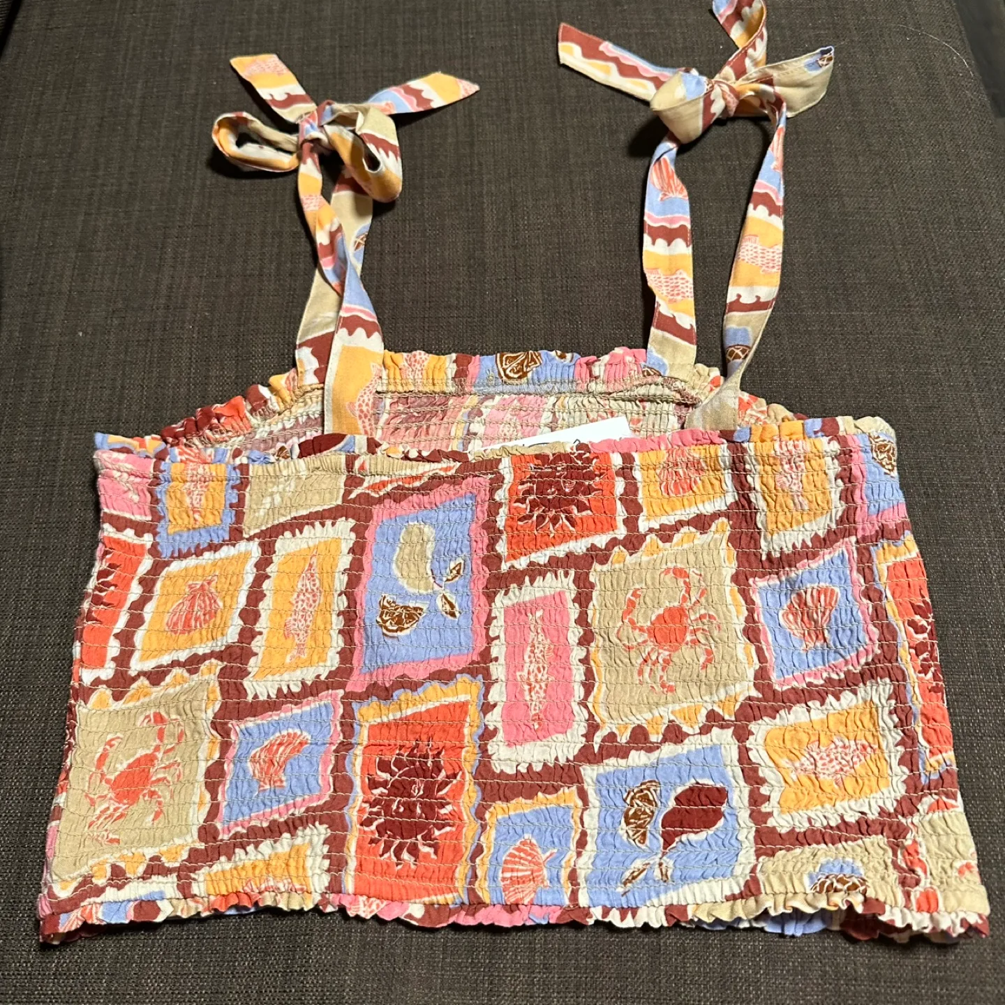 Patrons of Peace Smocked Tank Top - L/G image indicator(5)