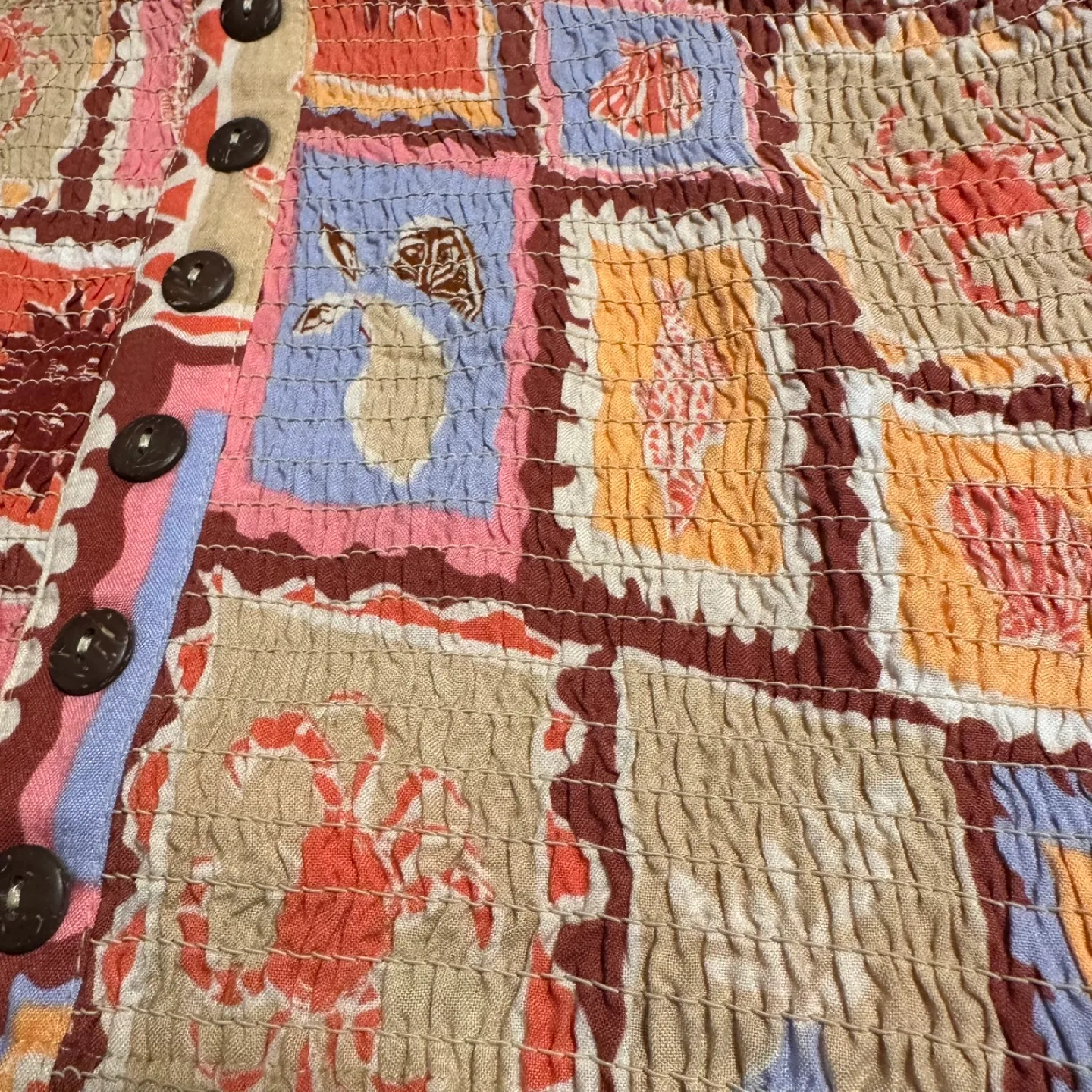 Patrons of Peace Smocked Tank Top - L/G image indicator(3)