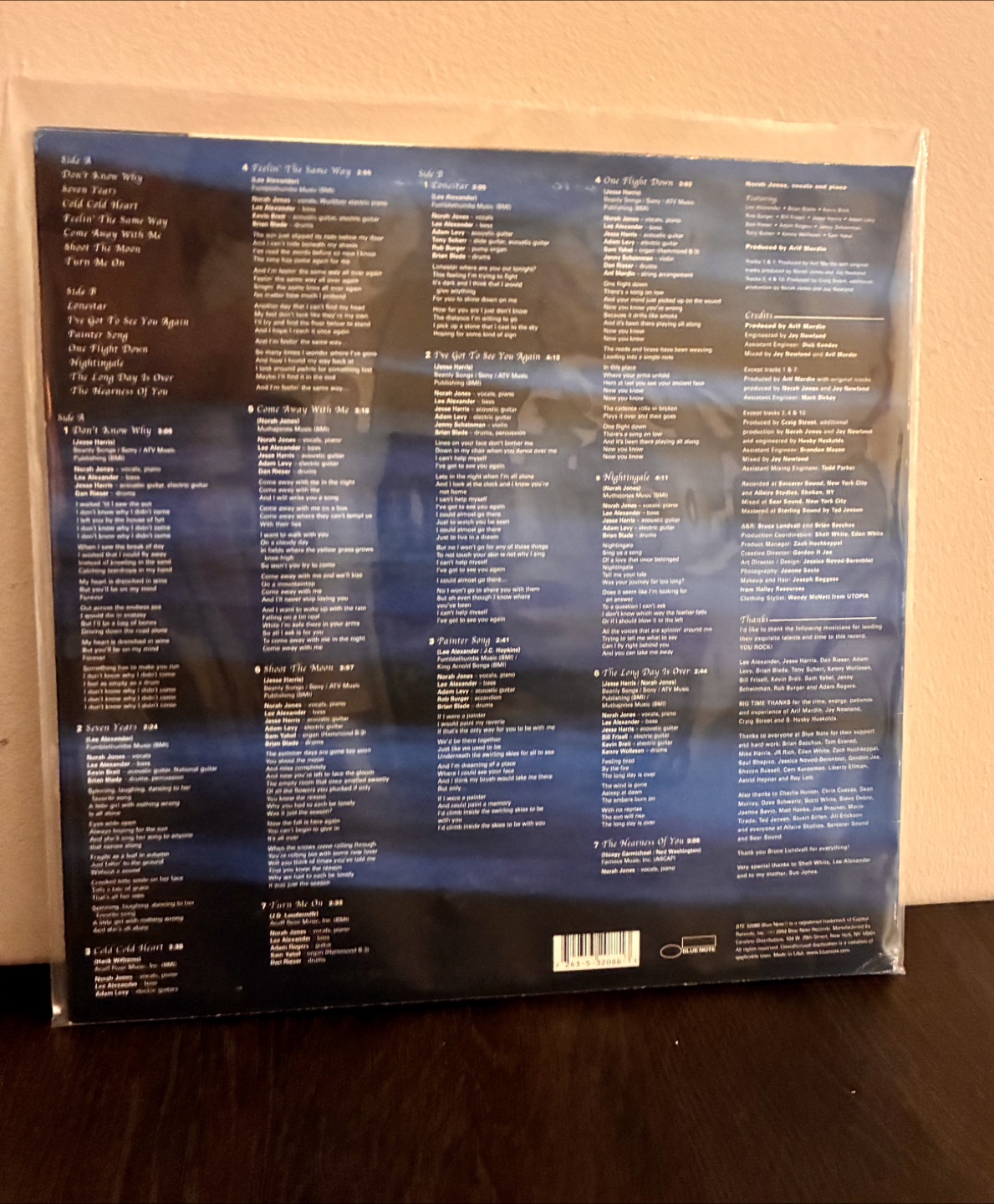 Norah Jones - Come Away With Me Vinyl Record - photo 2