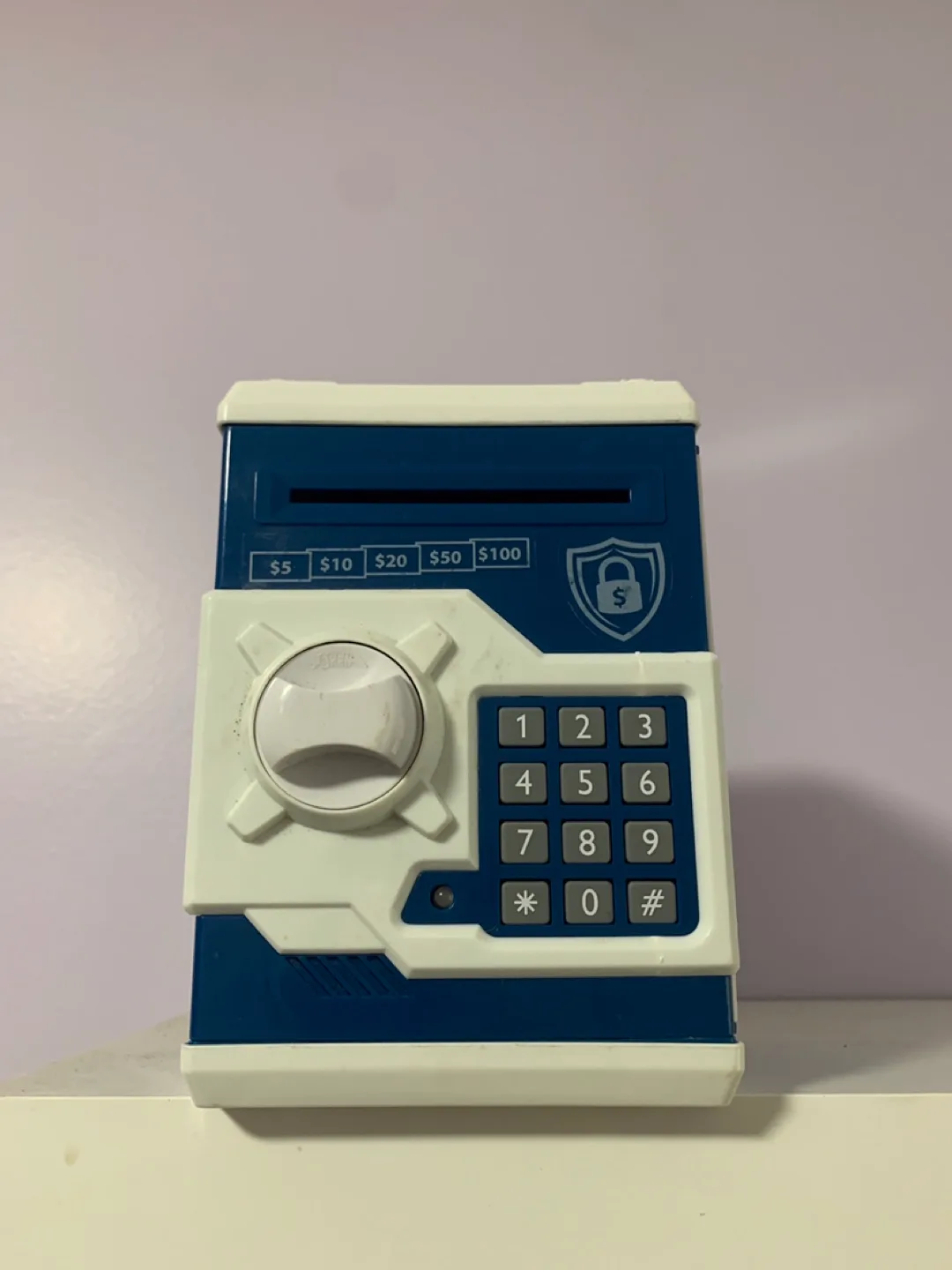 Toy Safe - Blue & White thumbnail
