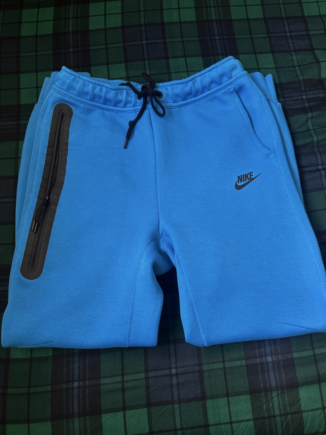 Nike Tech Fleece Pants, Blue & Lavender