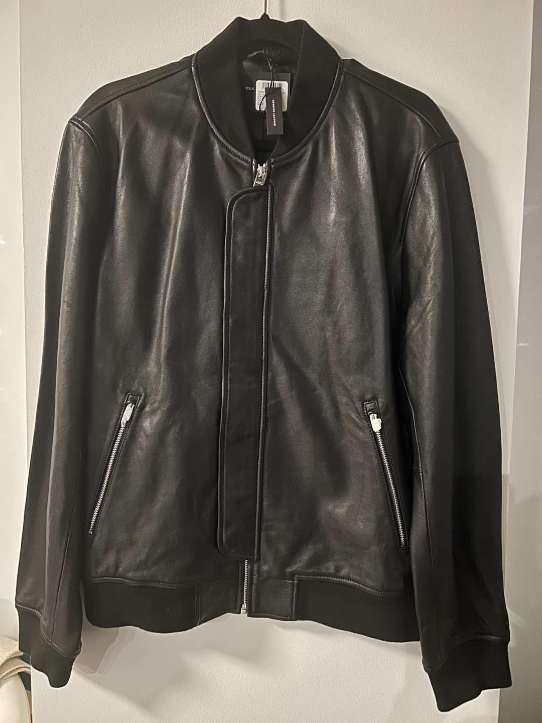 ✨Club Monaco  Leather Bomber