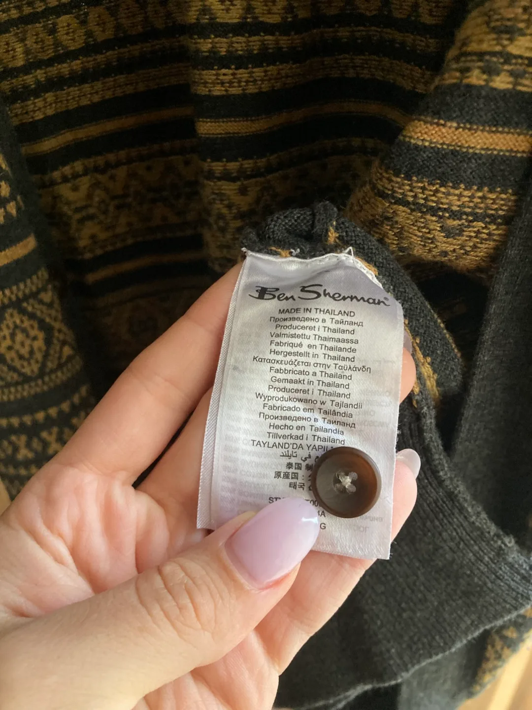 Plectrum by Ben Sherman Cardigan - L image indicator(6)