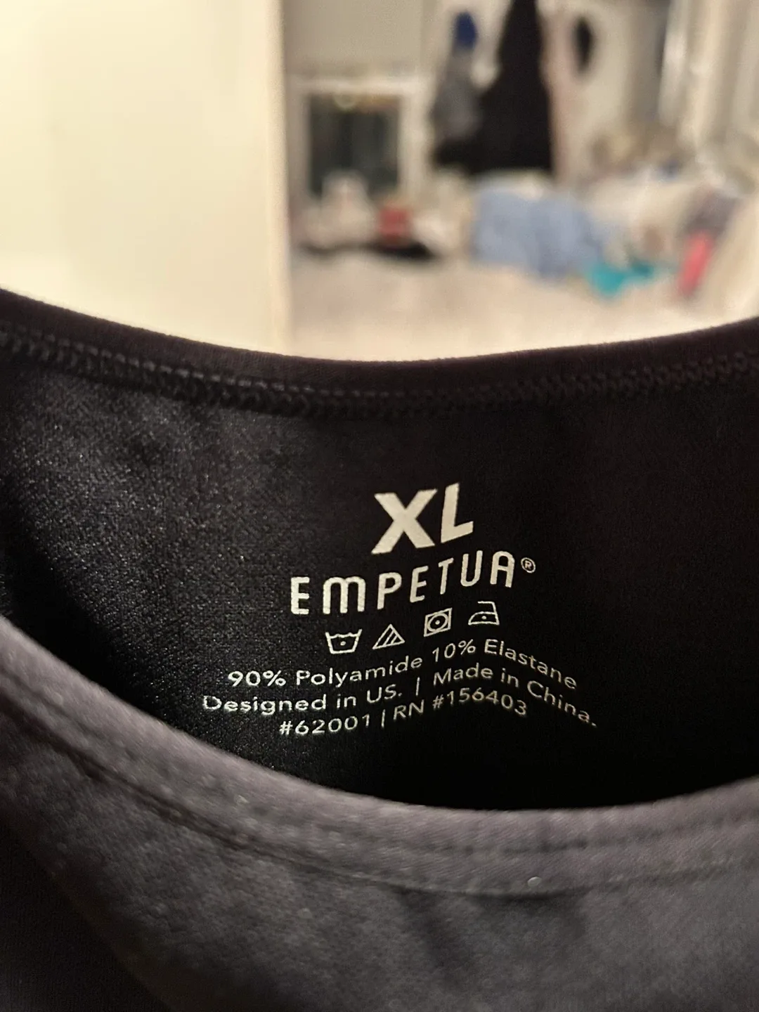 Empetua Scoop Neck Cami - XL, Black image indicator(4)