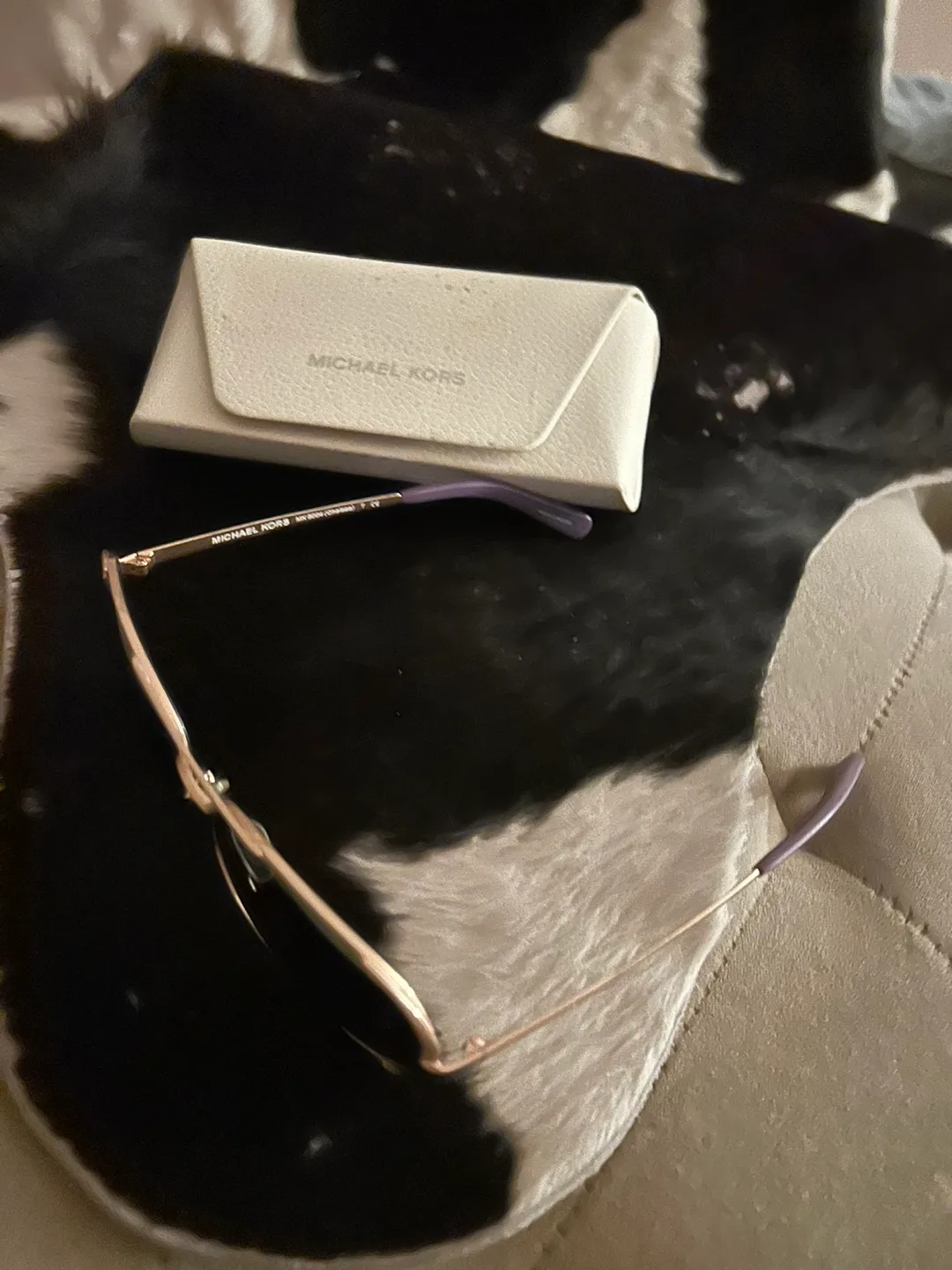 Michael Kors Aviator Sunglasses with Case image indicator(2)