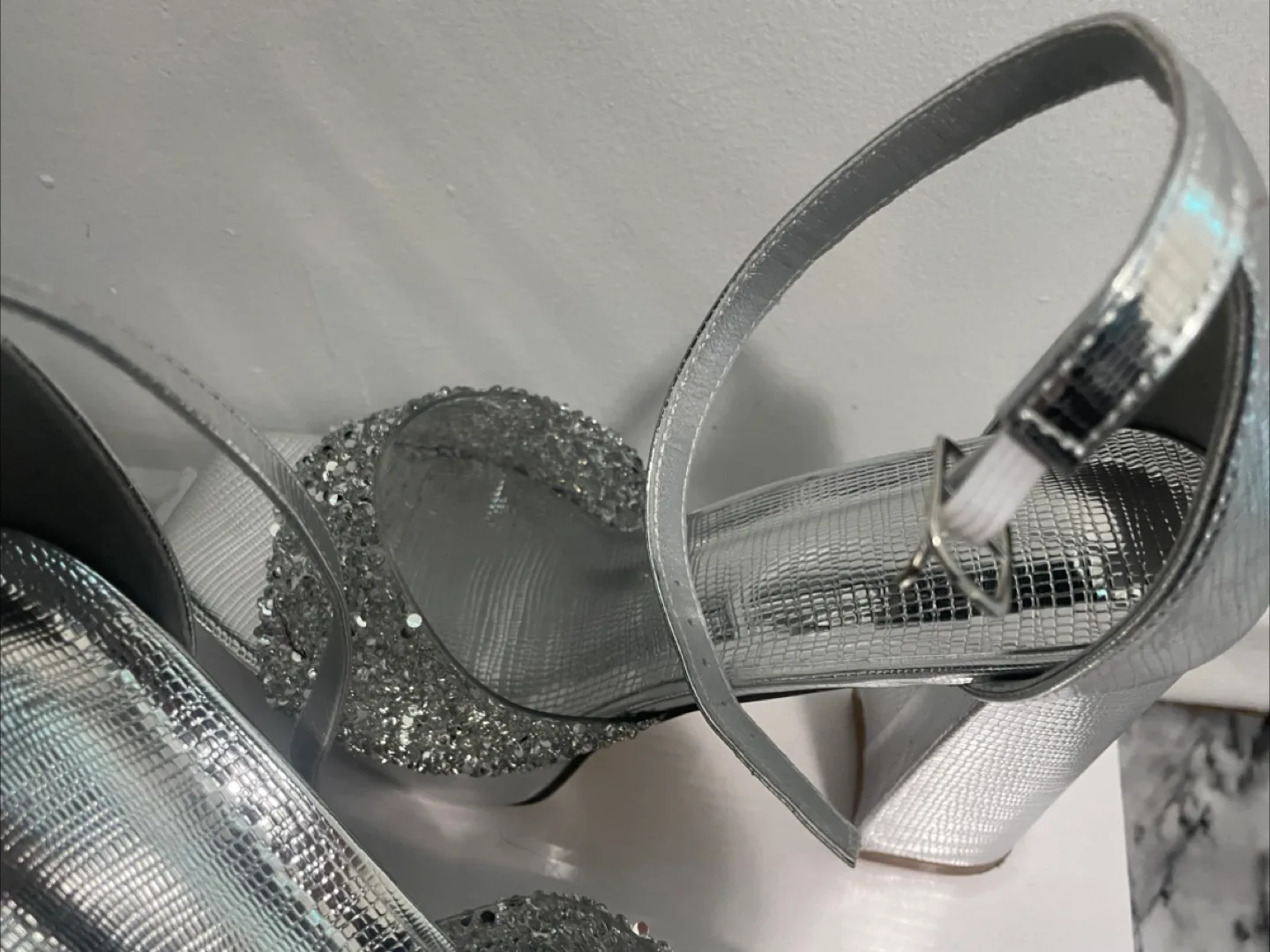 Silver Platform Heels image indicator(6)