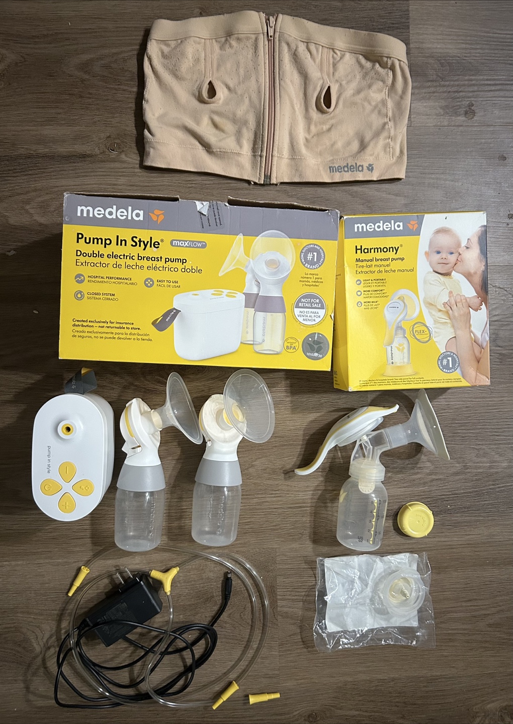 Medela Double Electric & Harmony Breast Pumps - photo 2