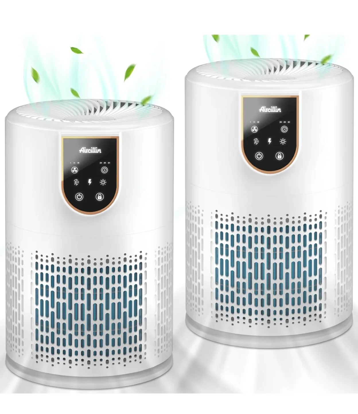 Aircillin Desktop Air Purifier with Aroma Diffuser image indicator(9)