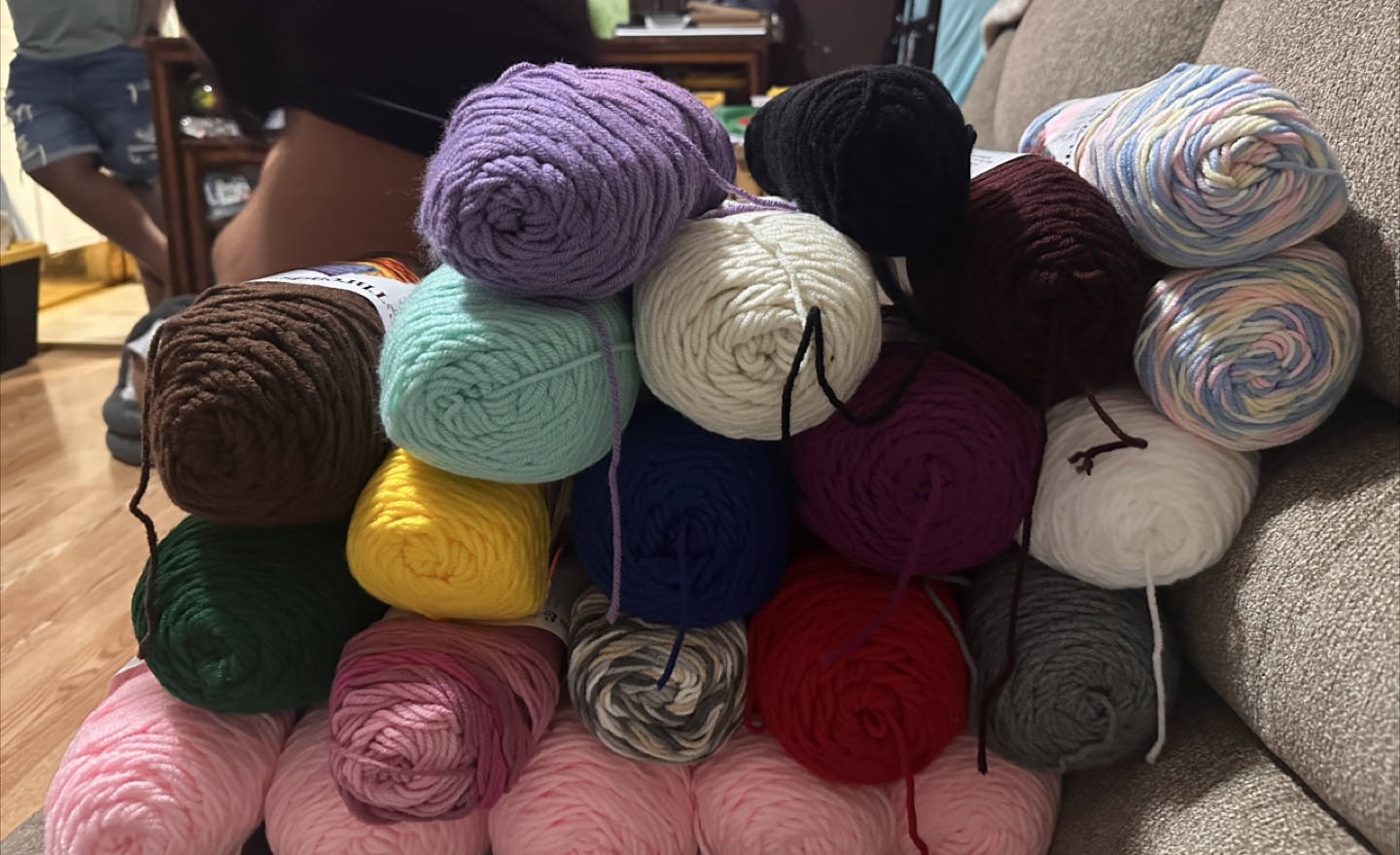 Yarn Lot - Assorted Colors