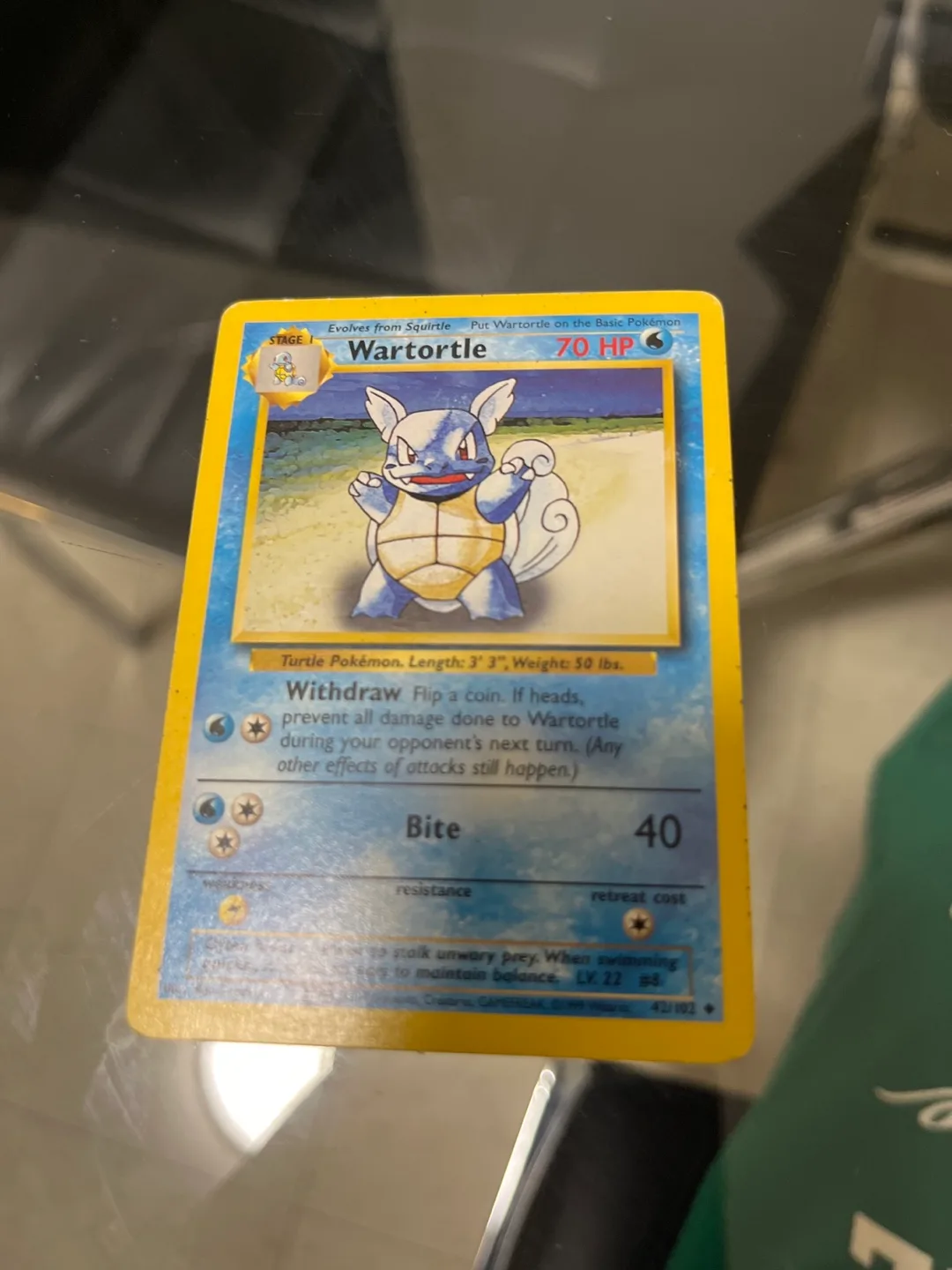 Wartortle Pokemon Card thumbnail