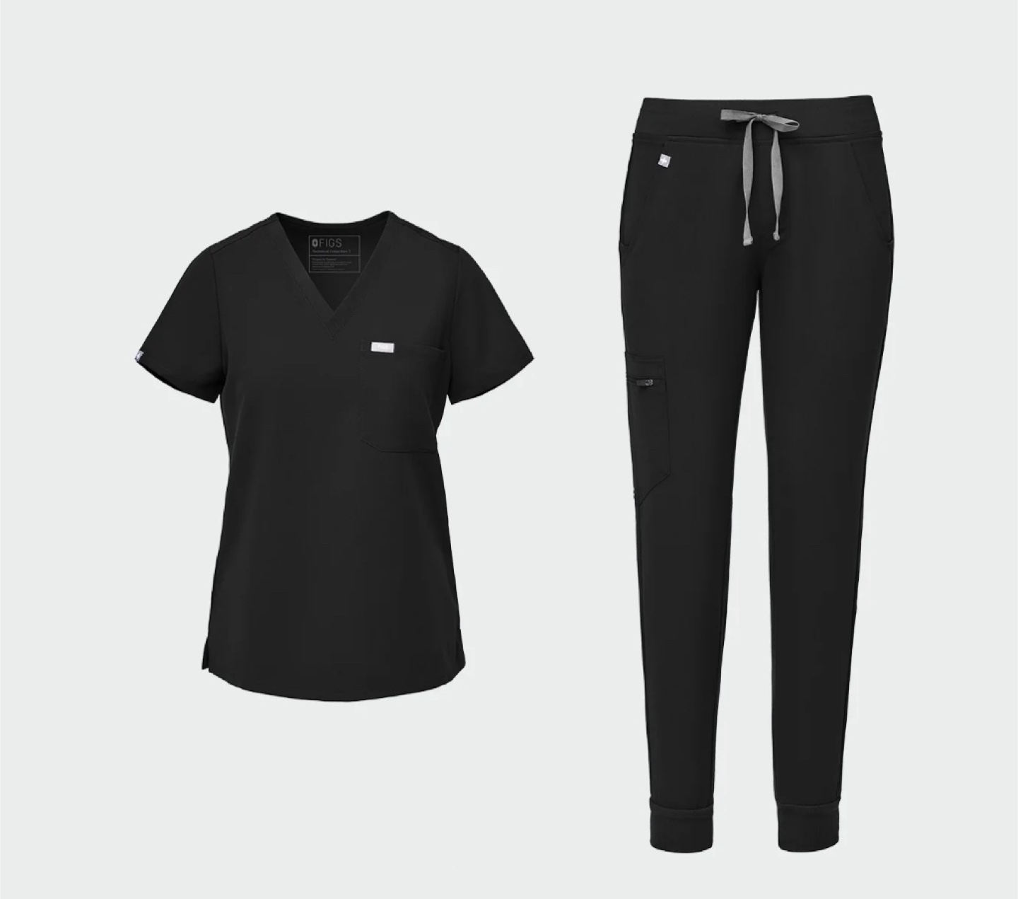 FIGS Joggers Scrubs Set