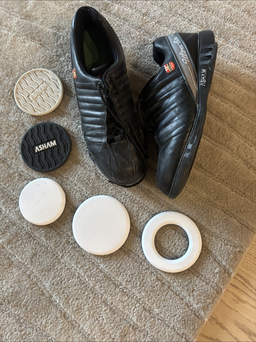 Asham Curling Shoes - Size 13