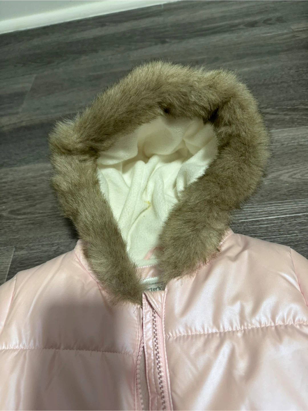 Carter's 6-9M Pink  Snowsuit perfect for full 🥶 winters - photo 2