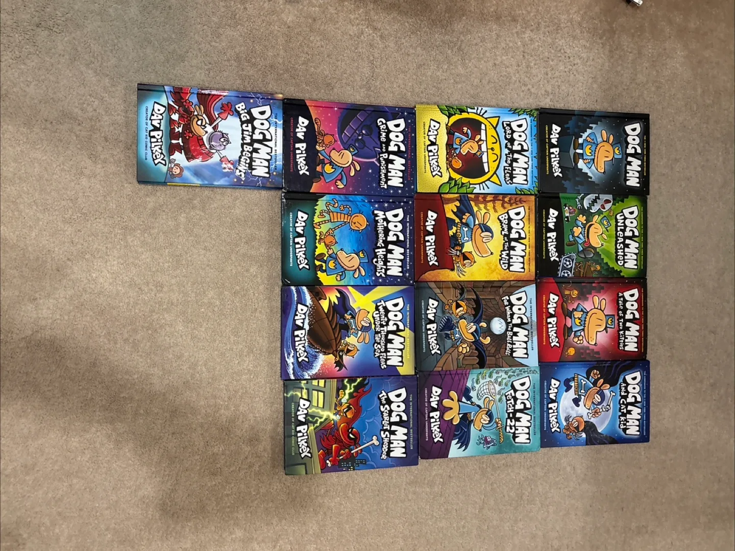 Dog Man Book Series by Dav Pilkey - 13 Books thumbnail