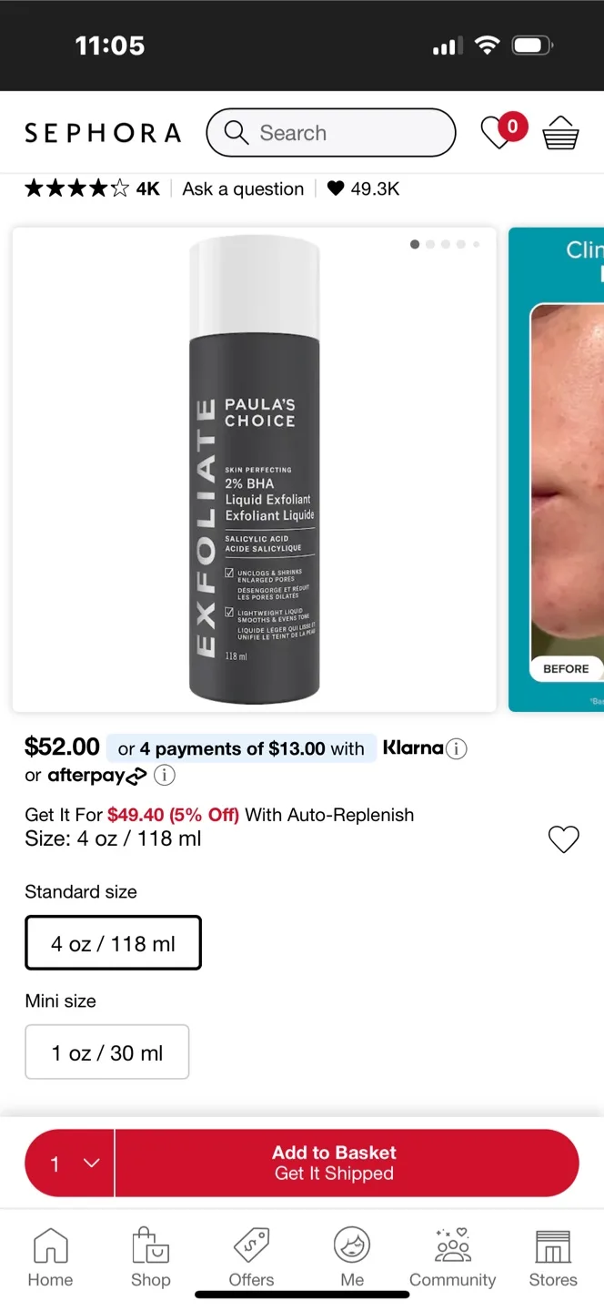 Paula's Choice 2% BHA Liquid Exfoliant image indicator(2)