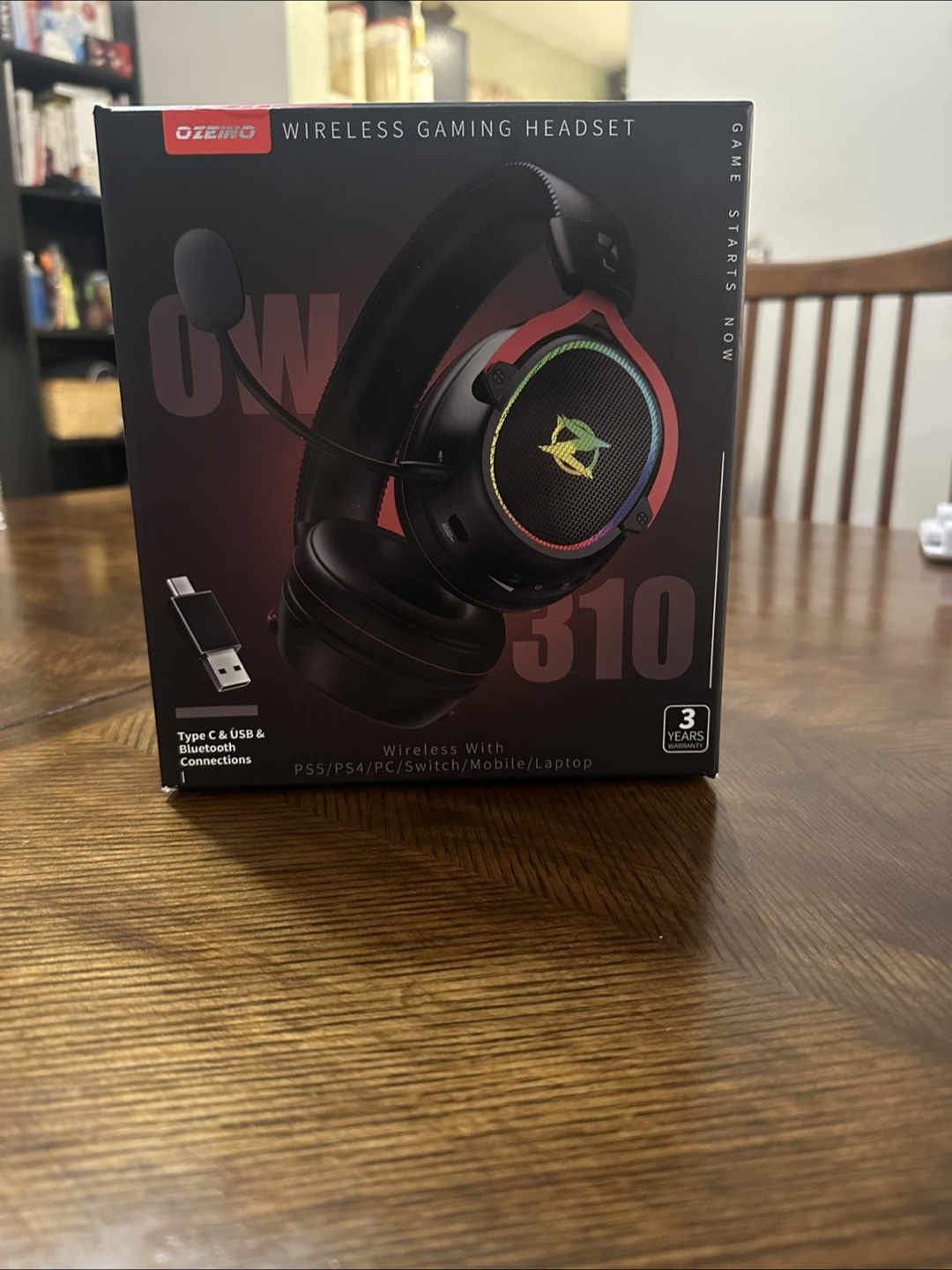 Ozeino OW-310 Wireless Gaming Headset