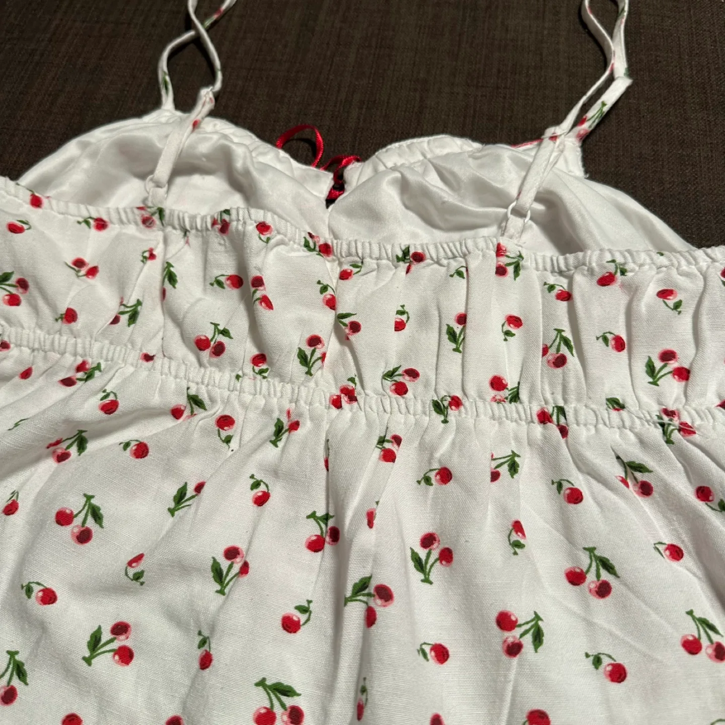 Cherry Print Cami Top image indicator(7)