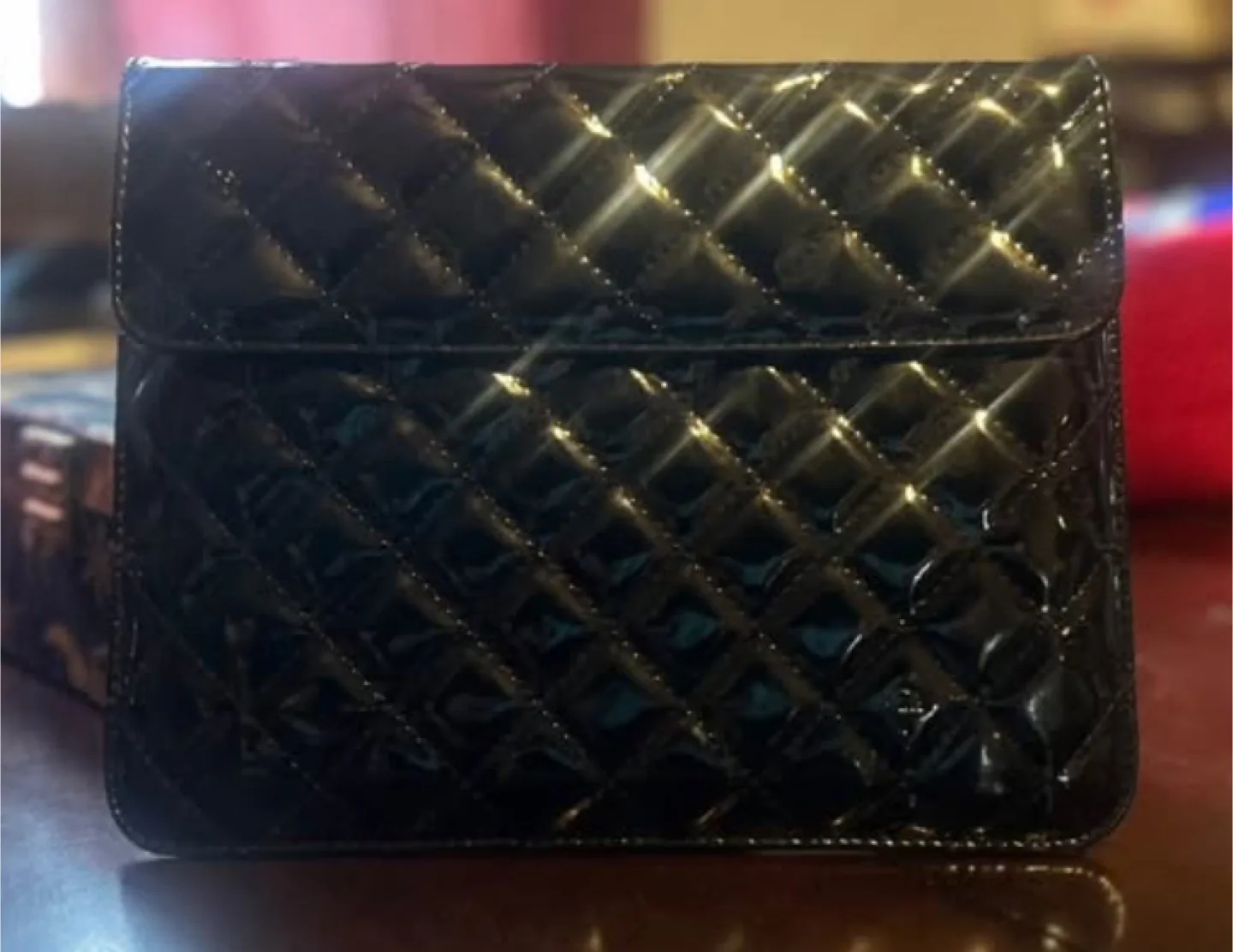 Black Quilted IPad Case thumbnail