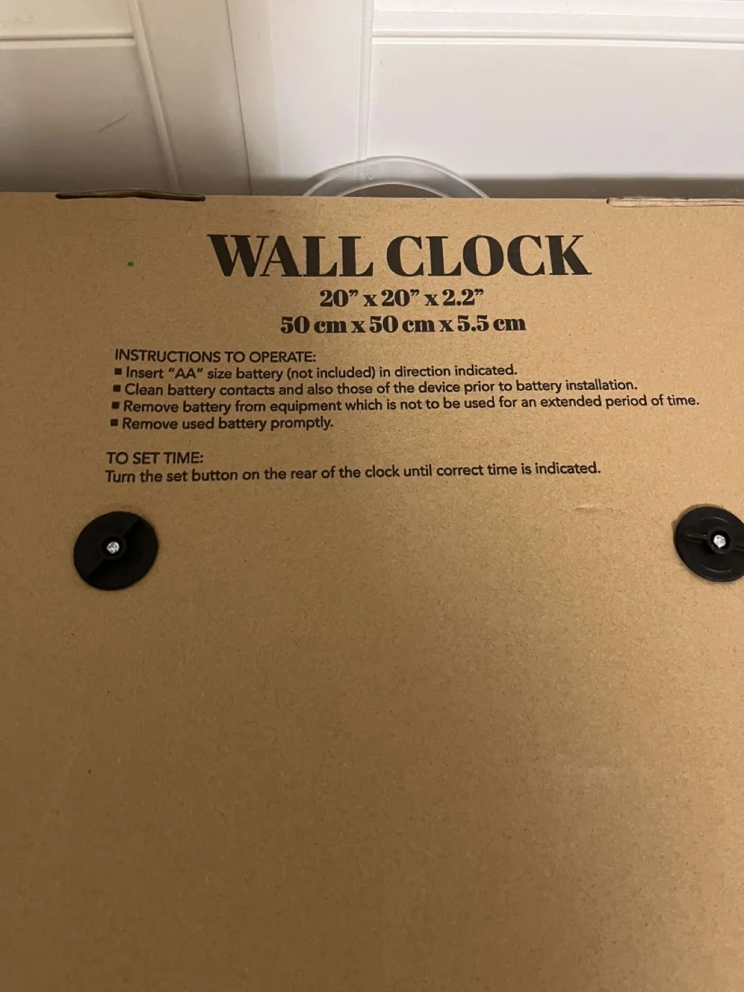 JT Rose 20" Wall Clock - World Map Design image indicator(5)