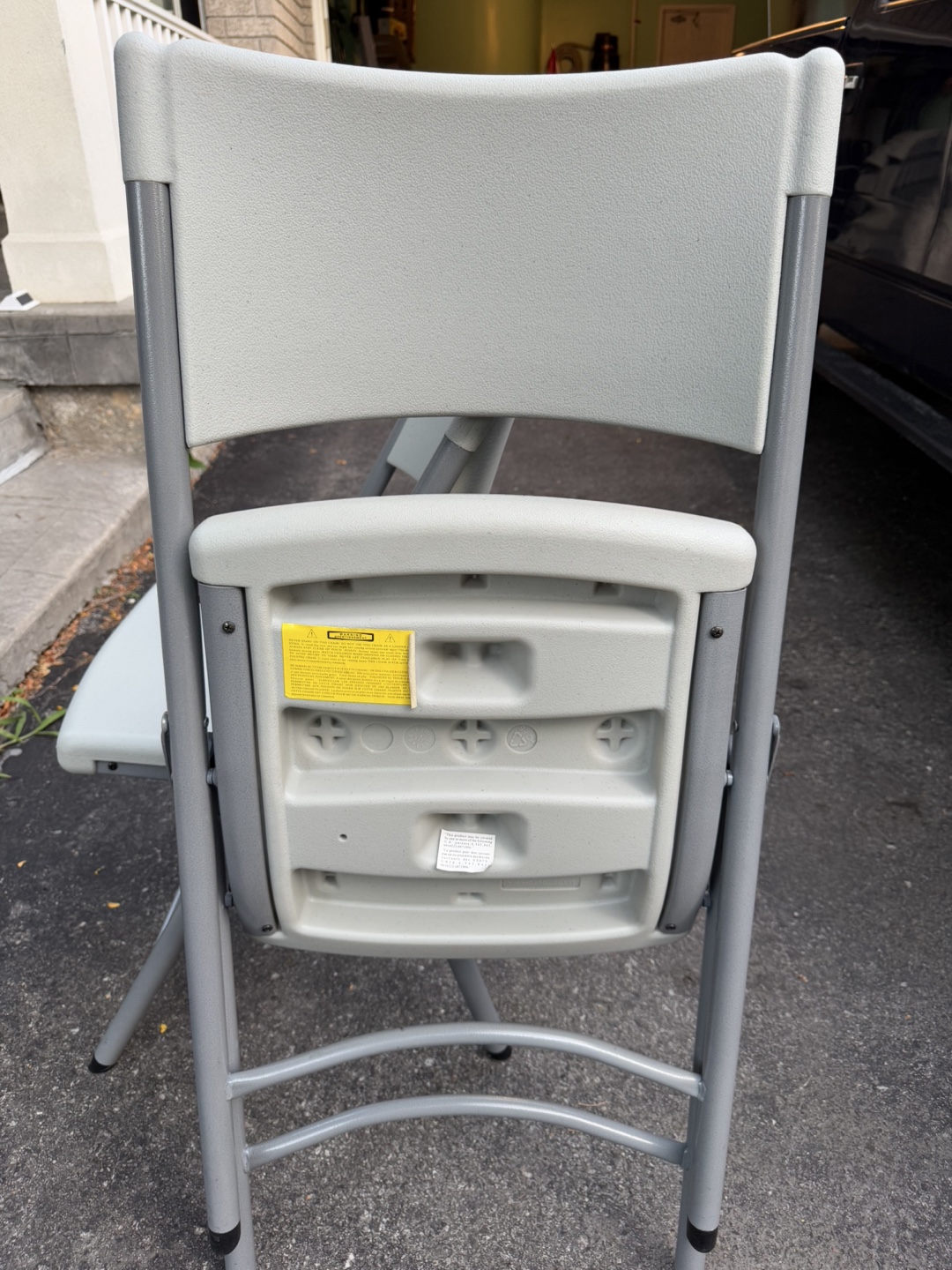 White Folding Chairs - For Rent - photo 3