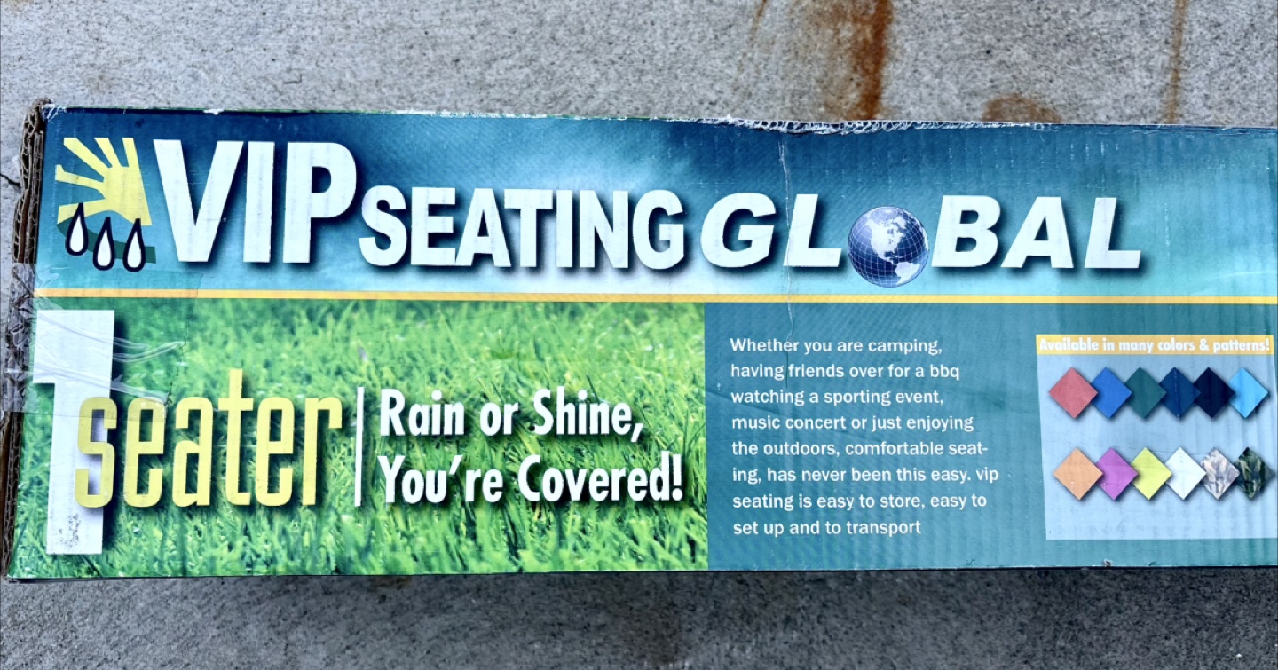 NEW OUTDOOR COVERED CAMPING CHAIR - photo 3