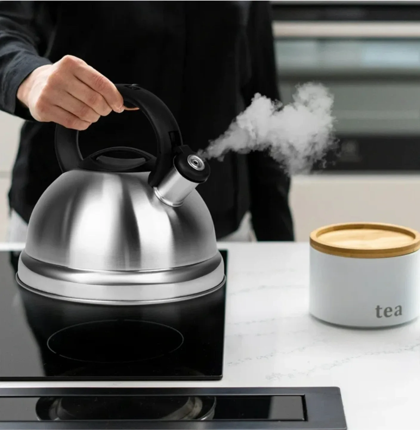 Kitchenworks 3.0 Qt. Whistling Tea Kettle - New in Box! image indicator(6)