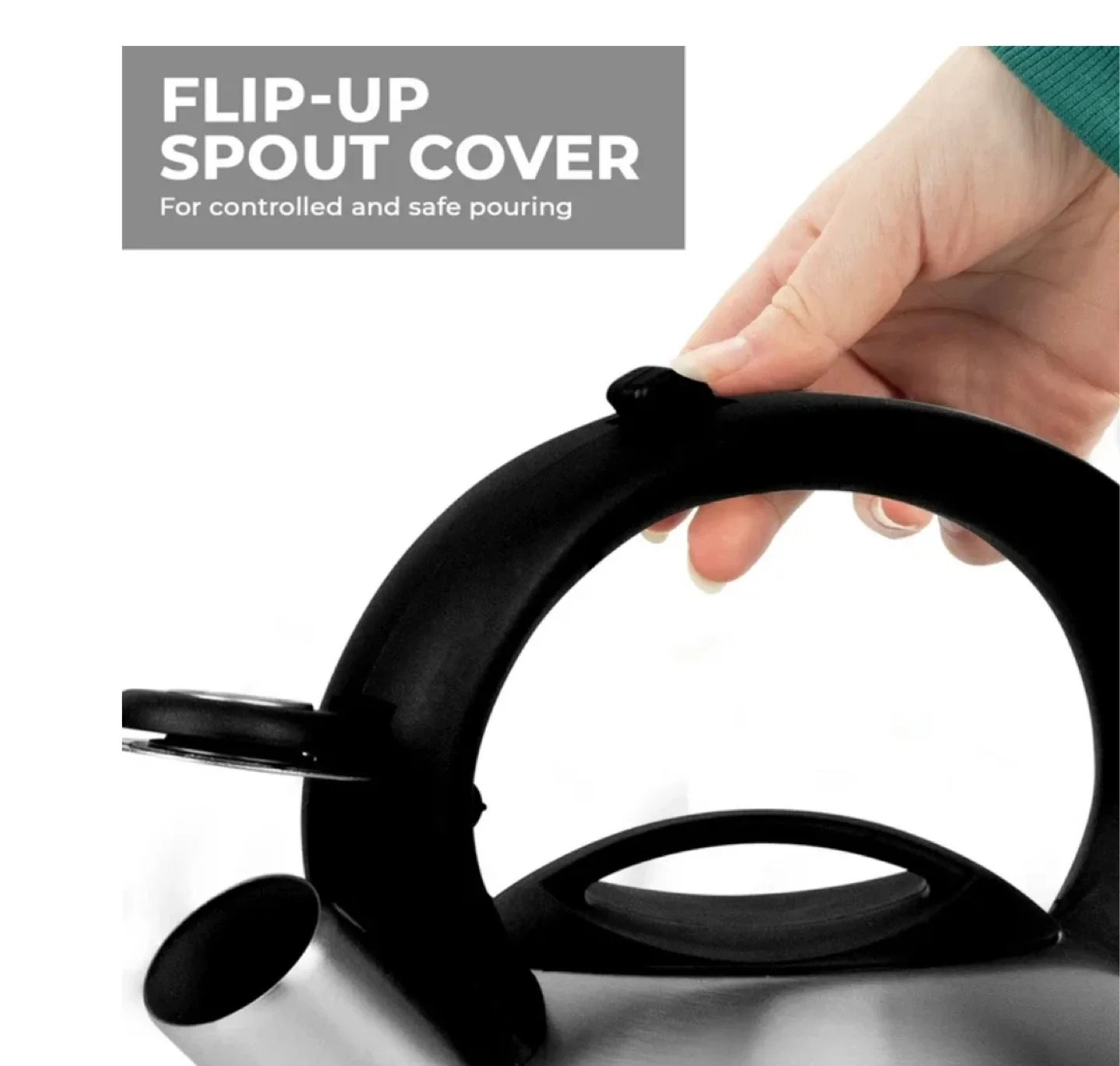 Kitchenworks 3.0 Qt. Whistling Tea Kettle - New in Box! image indicator(7)