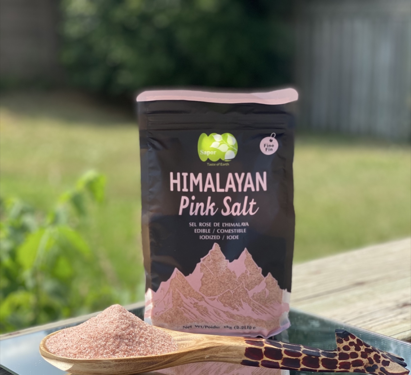 Sapor Himalayan Pink Salt - 1kg - photo 3