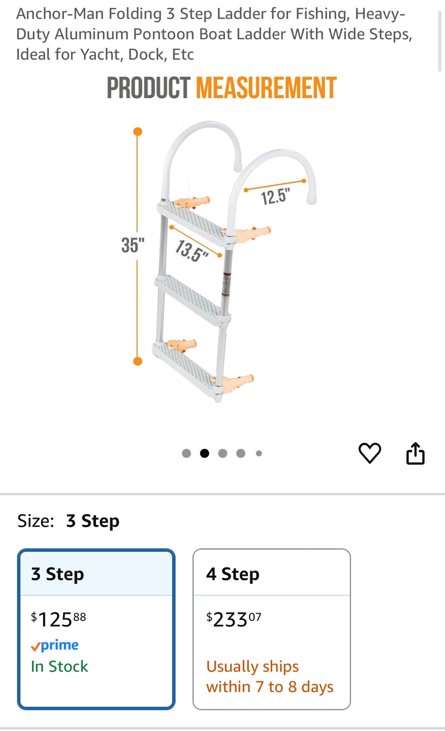 NEW 3-Step Boarding Ladder - photo 3