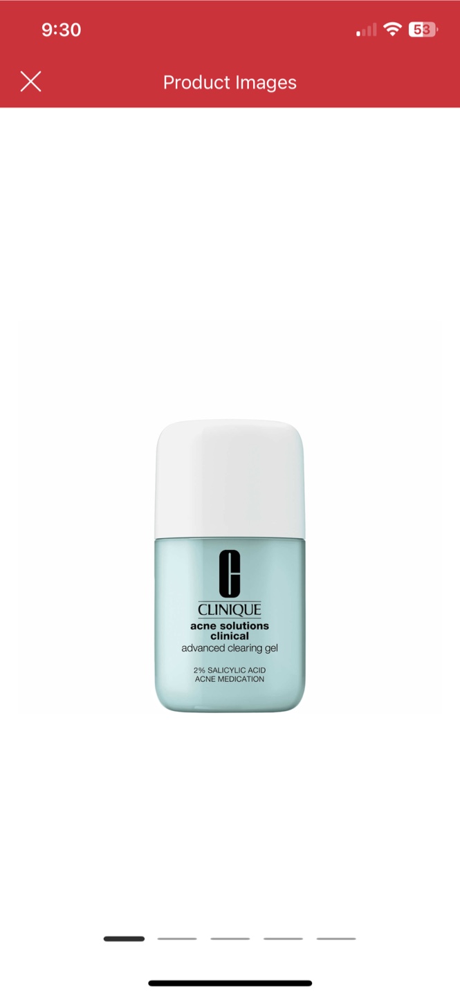 Clinique Acne Solutions Advanced Clearing Gel 20ml - photo 3