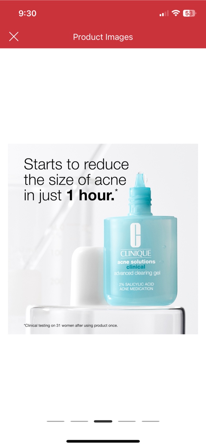 Clinique Acne Solutions Advanced Clearing Gel 20ml - photo 4