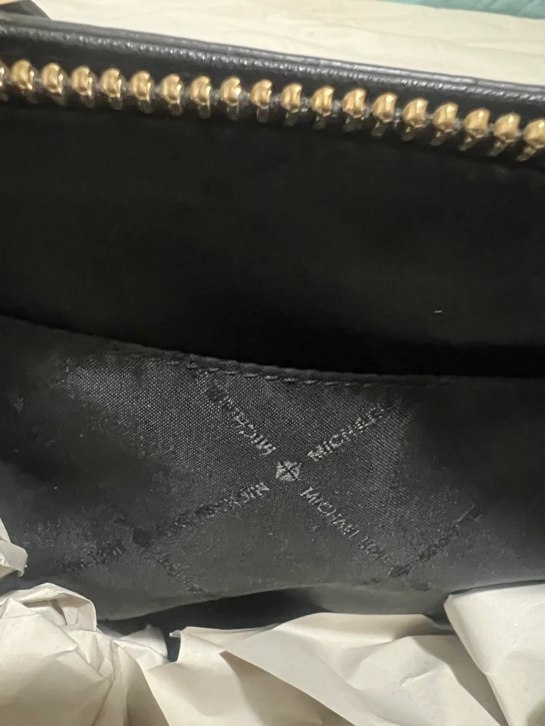 Michael Kors Black Leather Satchel image indicator(4)