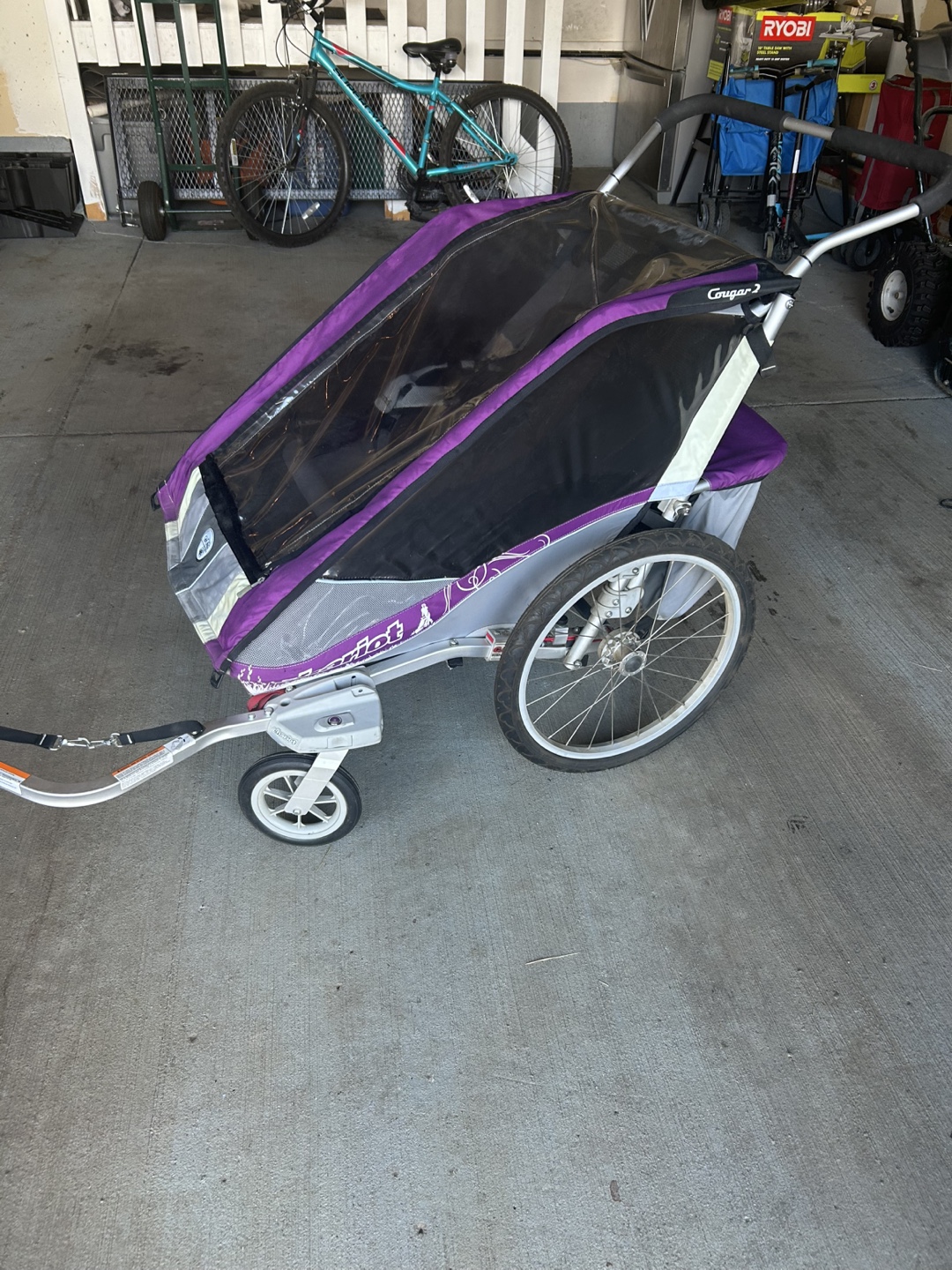 Chariot Cougar 2 Child Carrier/Bike Trailer - photo 2