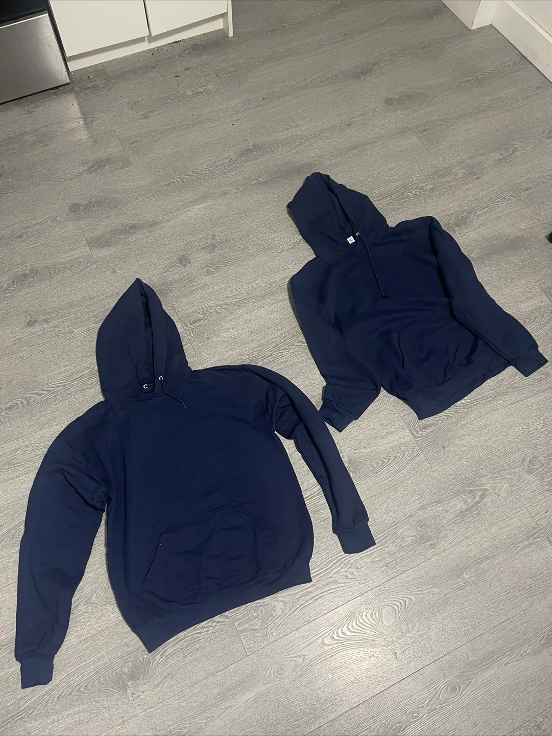 Navy Blue Jerzees Hoodie - Size S image indicator(3)
