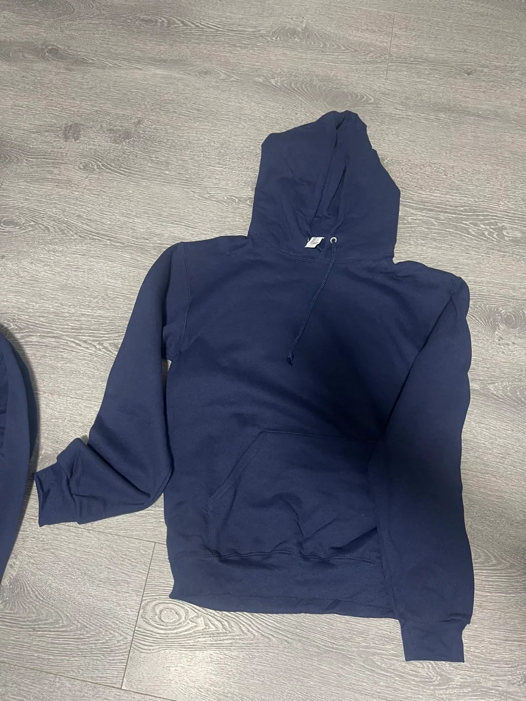 Navy Blue Jerzees Hoodie - Size S image indicator(2)
