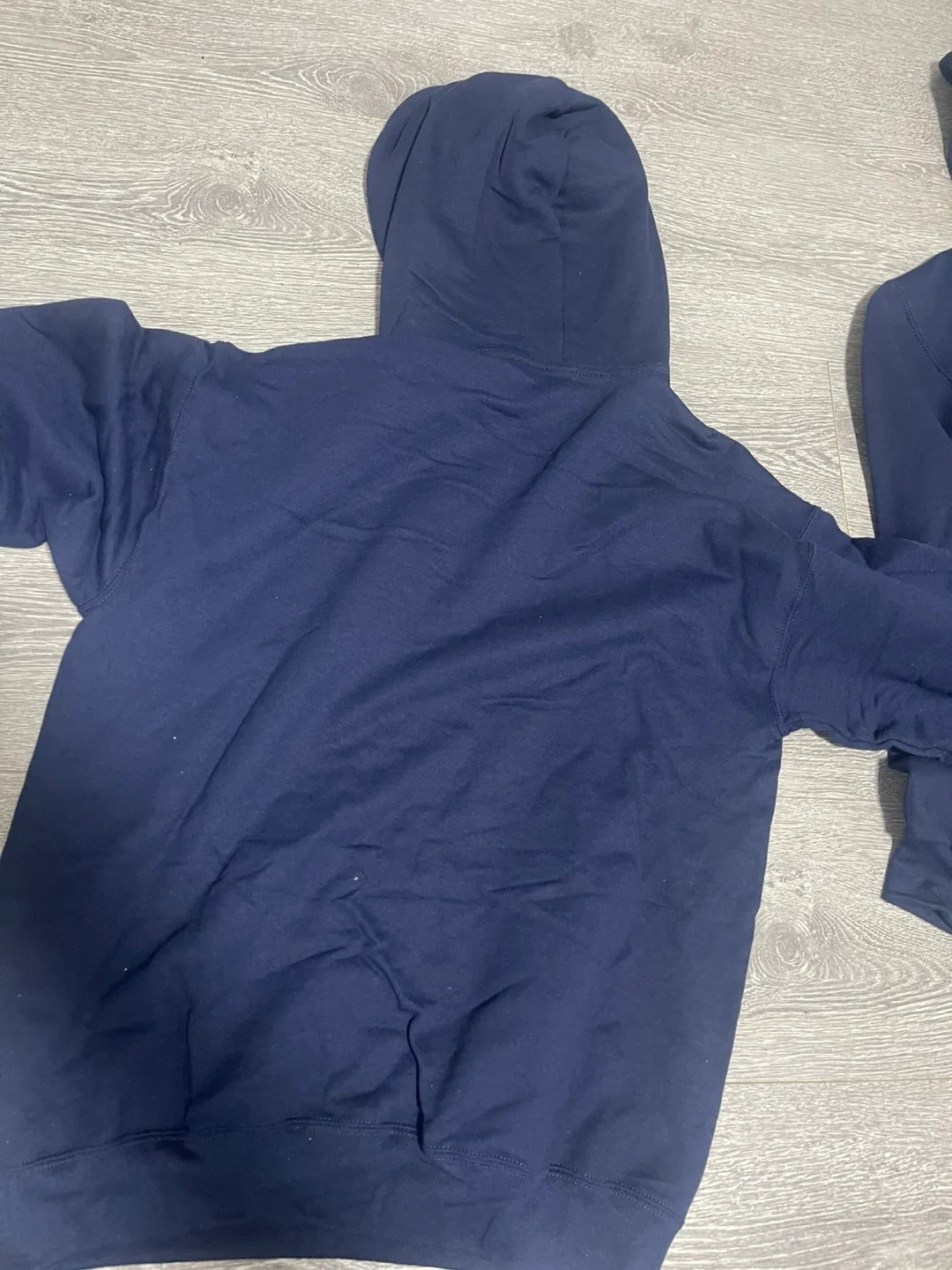 Navy Blue Jerzees Hoodie - Size S image indicator(4)