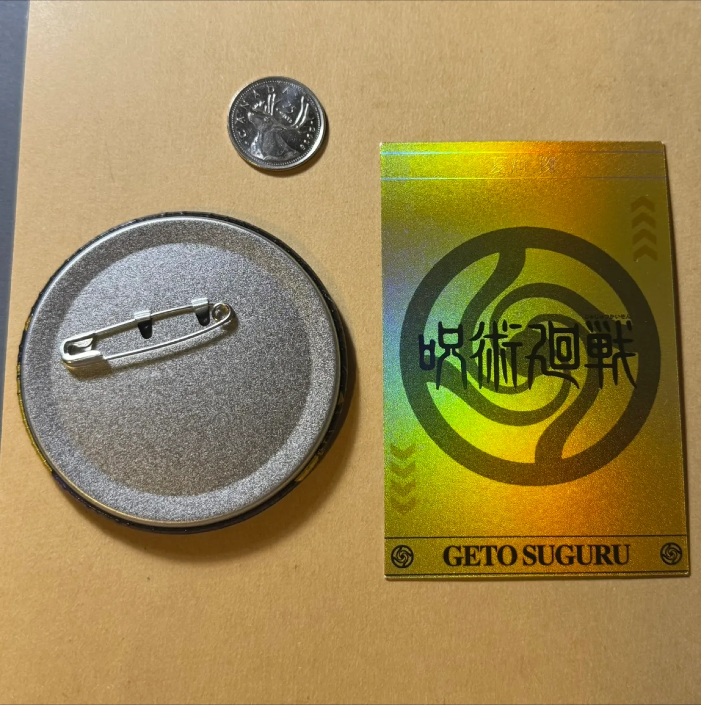 Jujutsu Kaisen Geto Suguru Pin & Card image indicator(2)