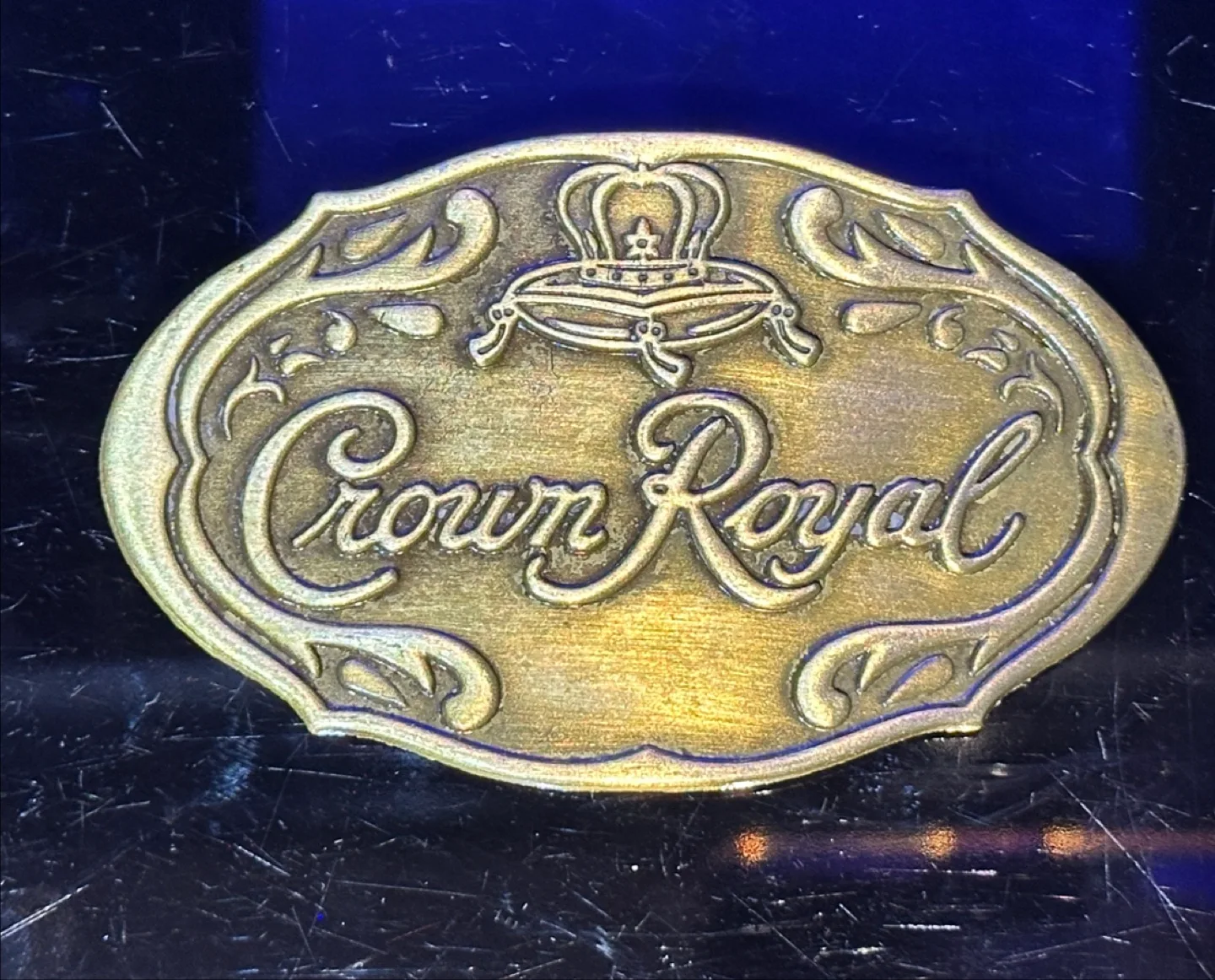Crown Royal Belt Buckle thumbnail