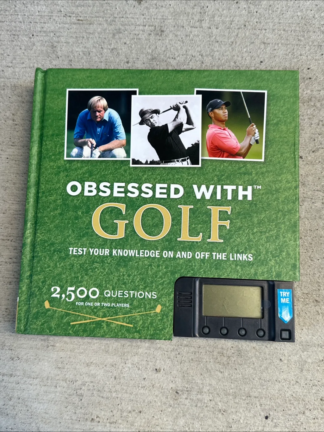 Obsessed With Golf Trivia Book thumbnail
